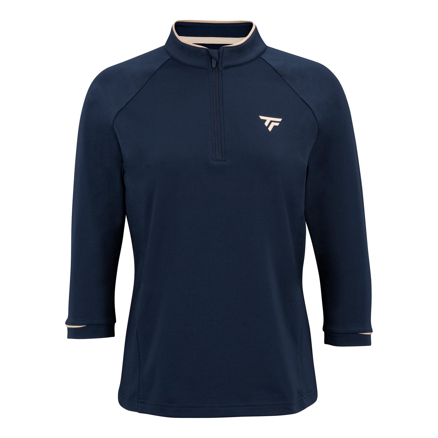 Tecnifibre Thermozip 3/4 Długi Rękaw Kobiety - ciemnoniebieski