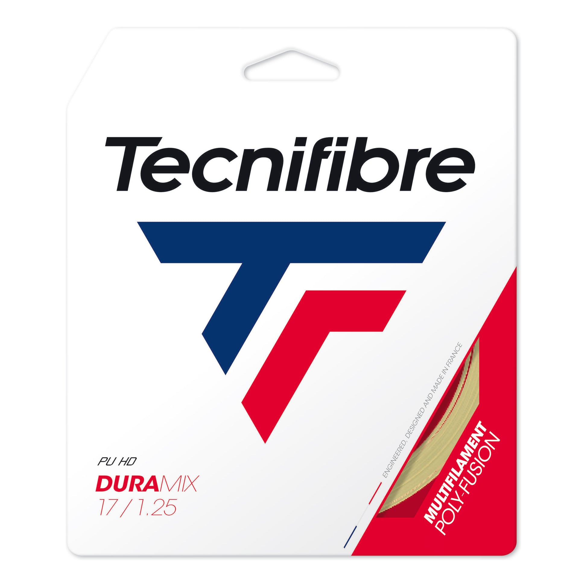 Tecnifibre Duramix HD 12m Zestaw Naciągów-Nude