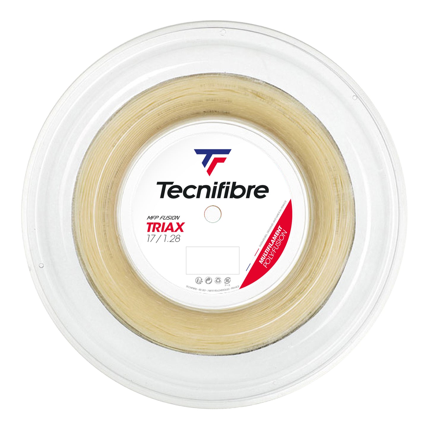 Tecnifibre Triax Szpula Do Naciągów 200m-Nude