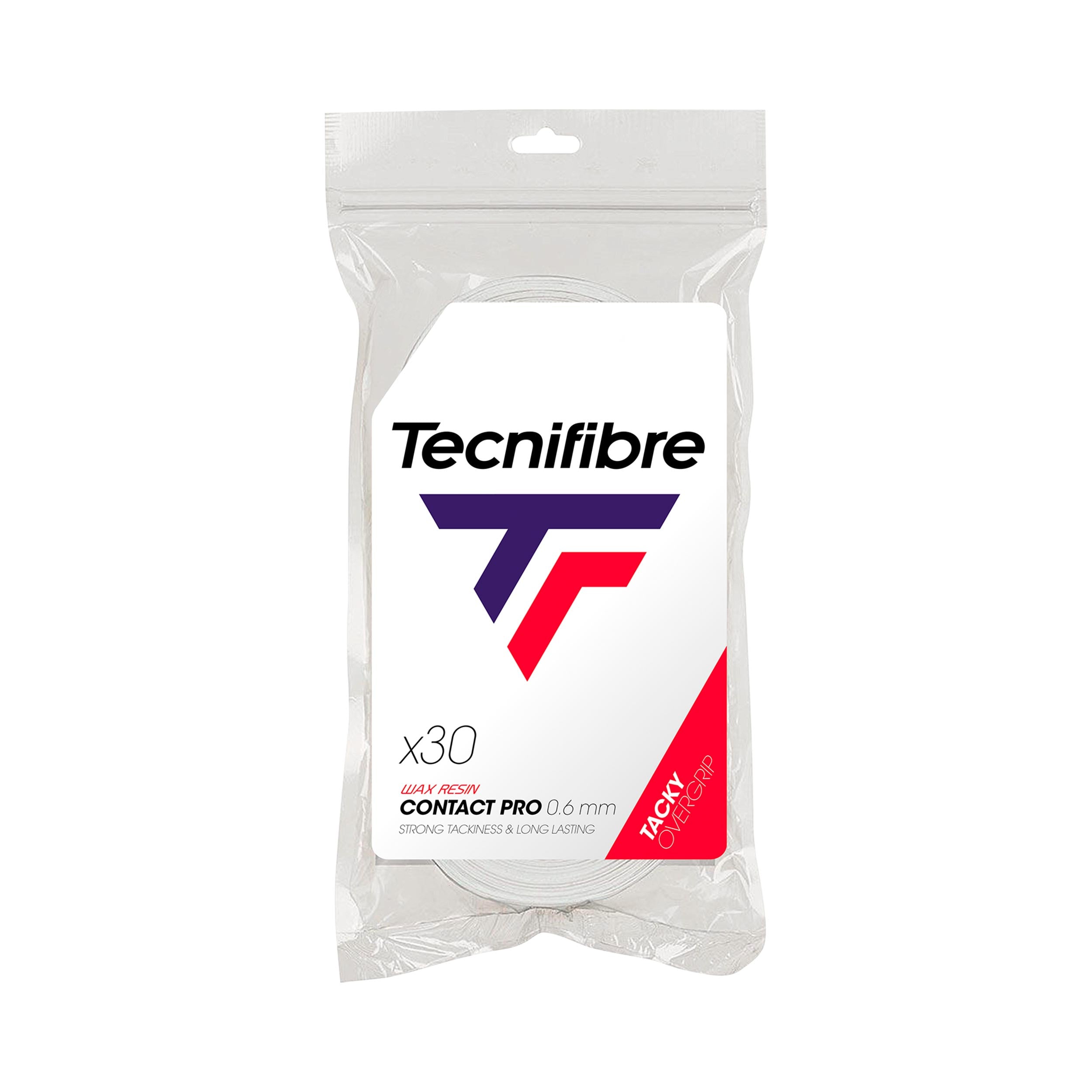 Tecnifibre Contact Pro  Opakowanie 30 szt. - biały