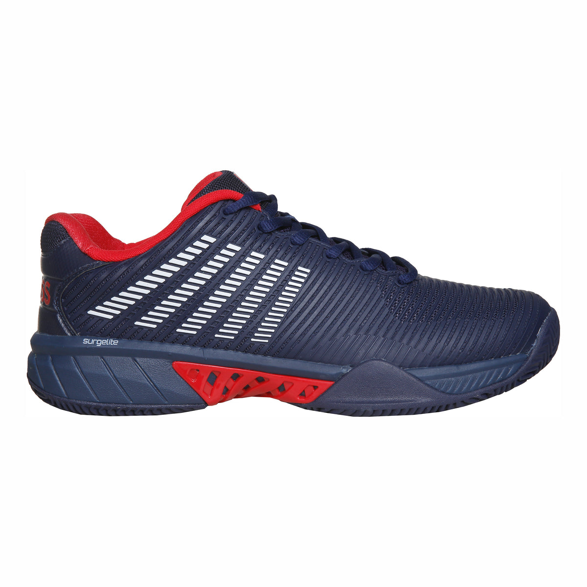 K-Swiss Hypercourt Express 2 buty do tenisa ziemnego Mężczyźni - ciemnoniebieski, czerwony
