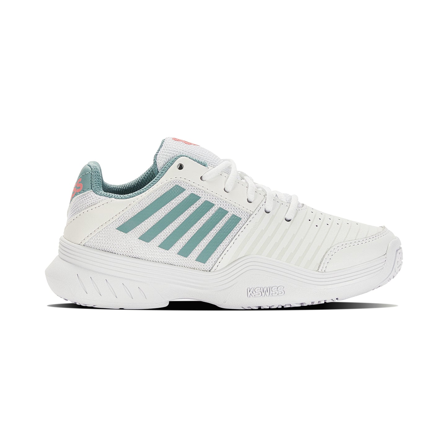 K-Swiss Court Express Omni Buty Do Tenisa Allcourt Dzieci-Biały,Niebieski