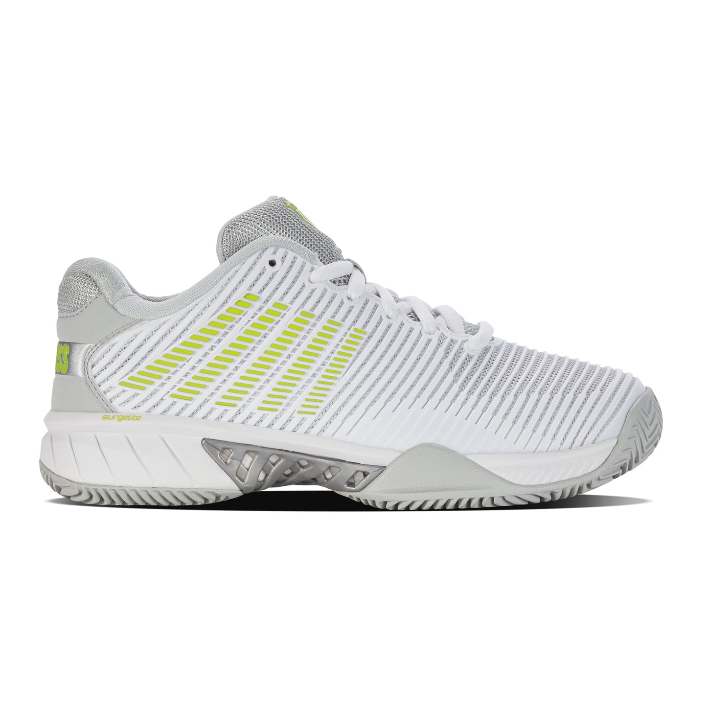 K-Swiss Hypercourt Express 2 CLAY Buty Do Tenisa Ziemnego Kobiety-Biały,Jasnoszary