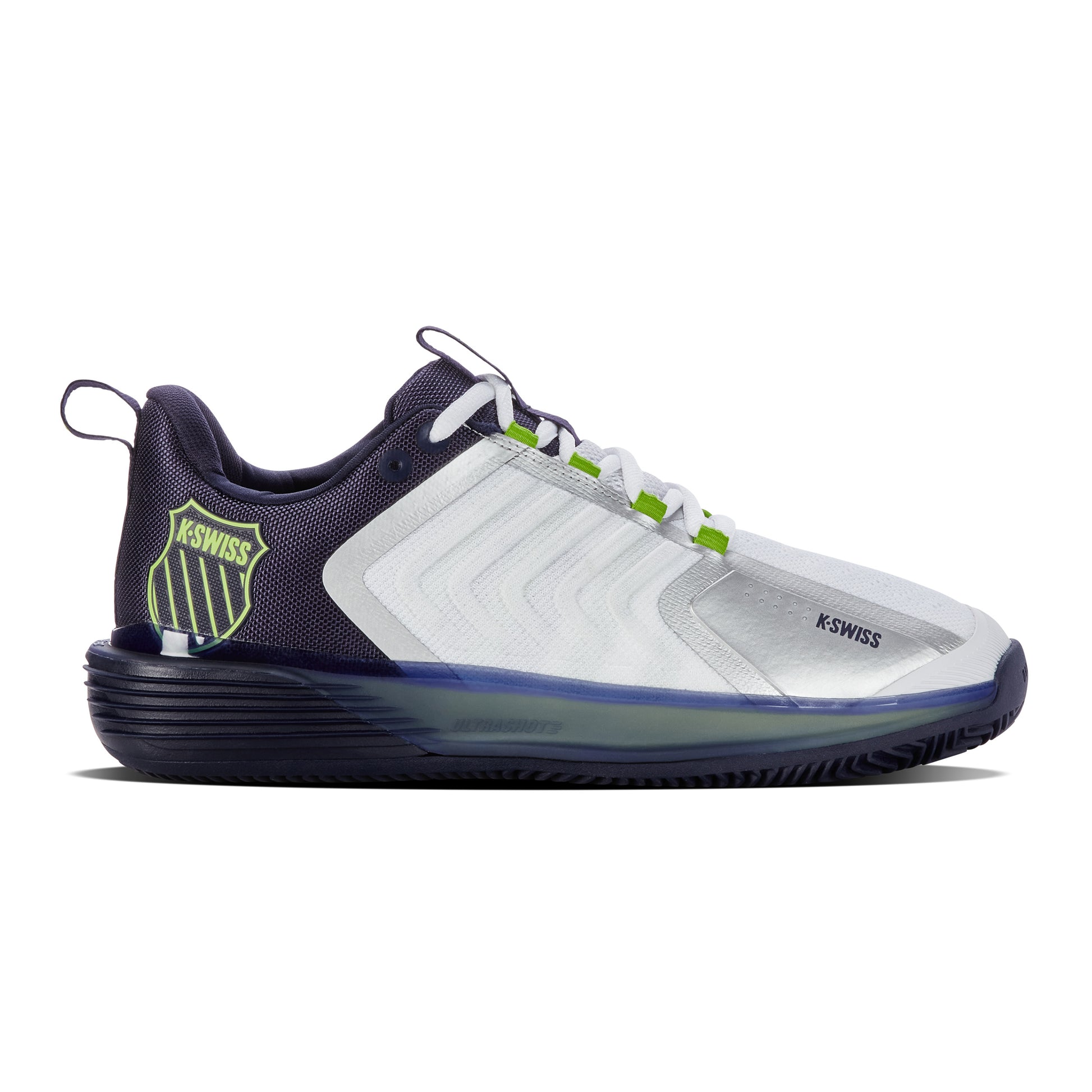 K-Swiss Ultrashot 3 buty do tenisa ziemnego Mężczyźni - biały, ciemnoniebieski