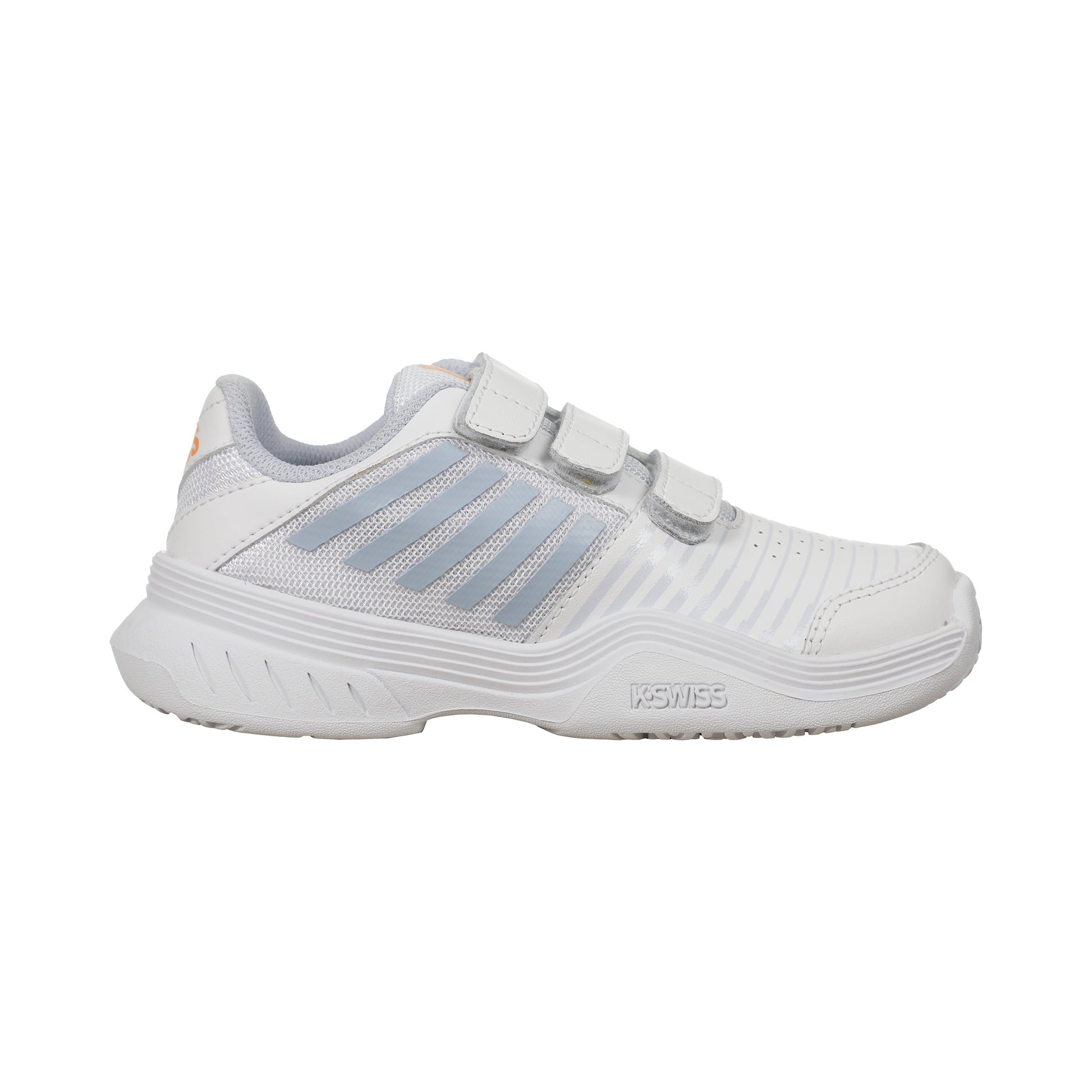 K-Swiss Court Express Strap Omni buty do tenisa allcourt Dzieci-biały
