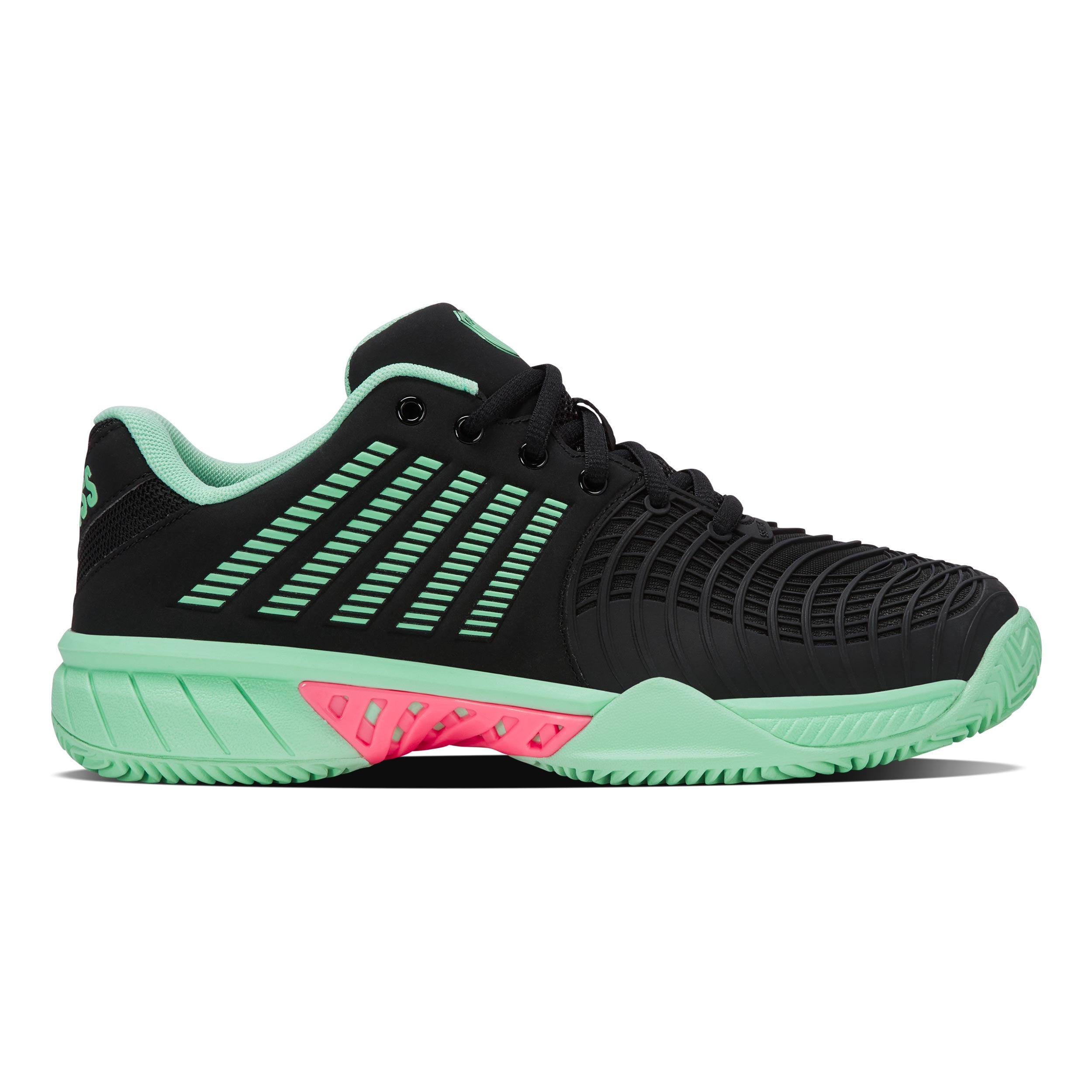 K-Swiss Express Light 3 buty do tenisa ziemnego Kobiety - czarny, miętowy