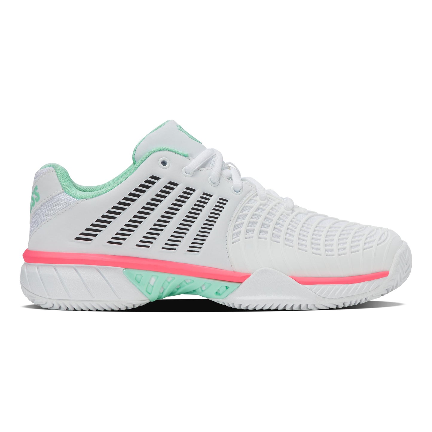 K-Swiss Express Light 3 buty do tenisa ziemnego Kobiety - biały, turkus
