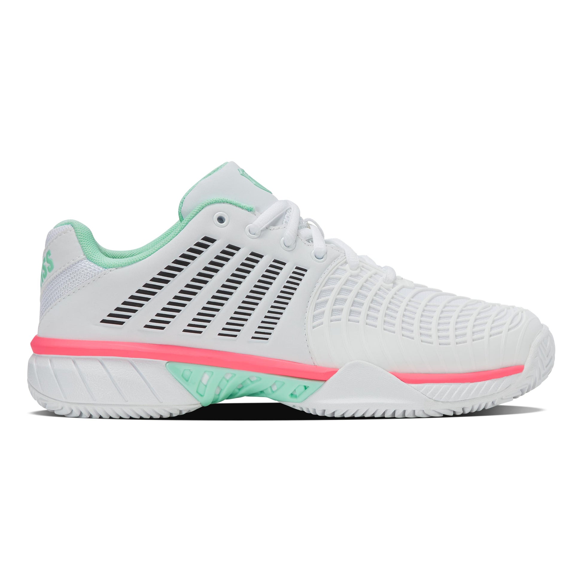 K-Swiss Express Light 3 buty do tenisa ziemnego Kobiety - biały, turkus