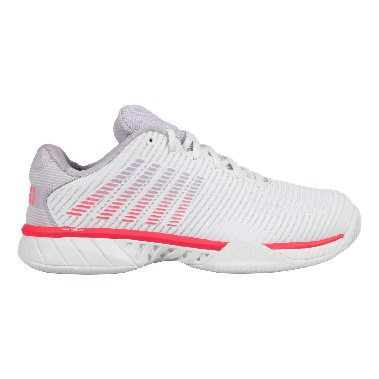 K-Swiss Hypercourt Express 2 Buty Do Tenisa Allcourt Kobiety-Biały,Neonowy Róż