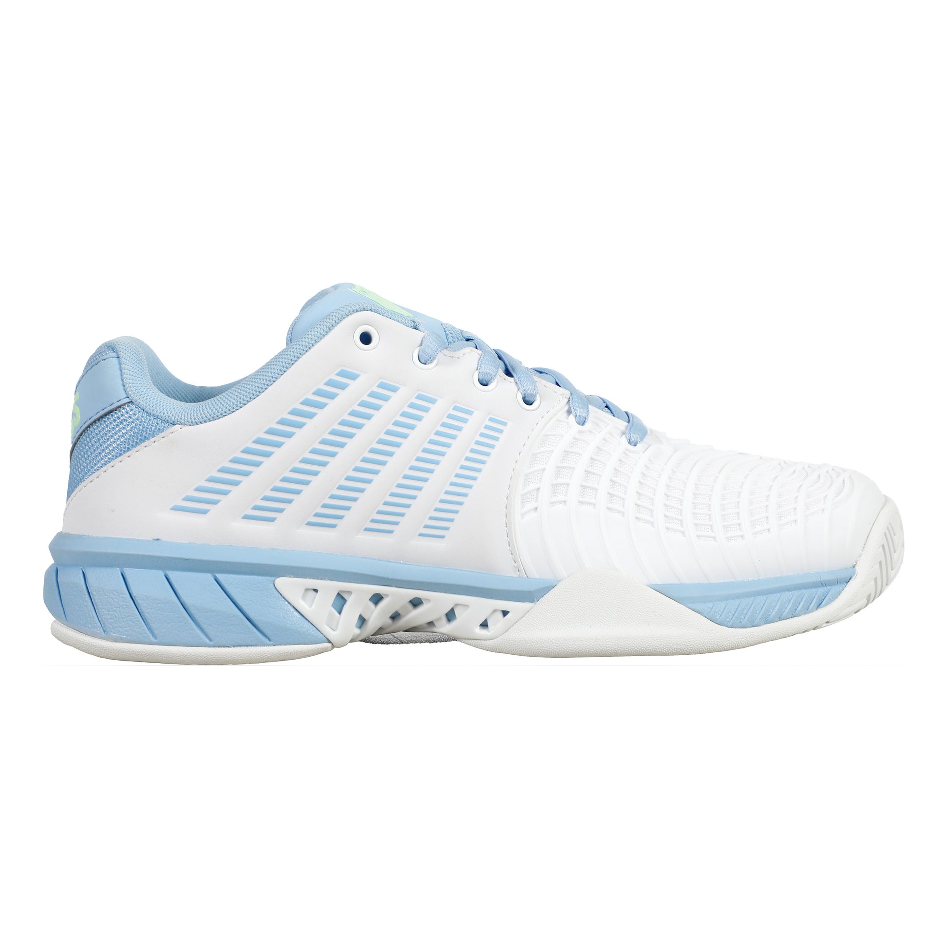K-Swiss Express Light 3 buty do tenisa allcourt Kobiety - biały, jasnoniebieski