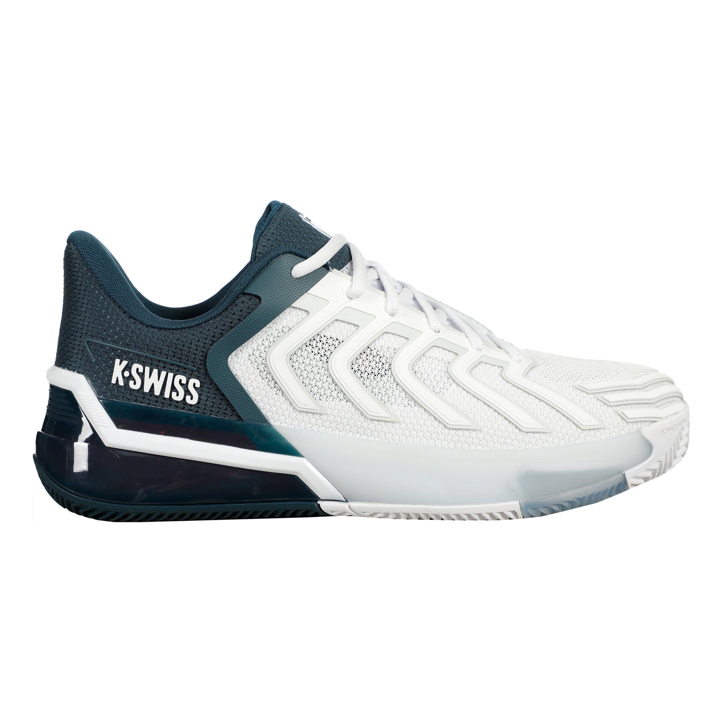 K-Swiss Ultrashot 4 Buty Do Tenisa Ziemnego Mężczyźni-Biały,Petrol