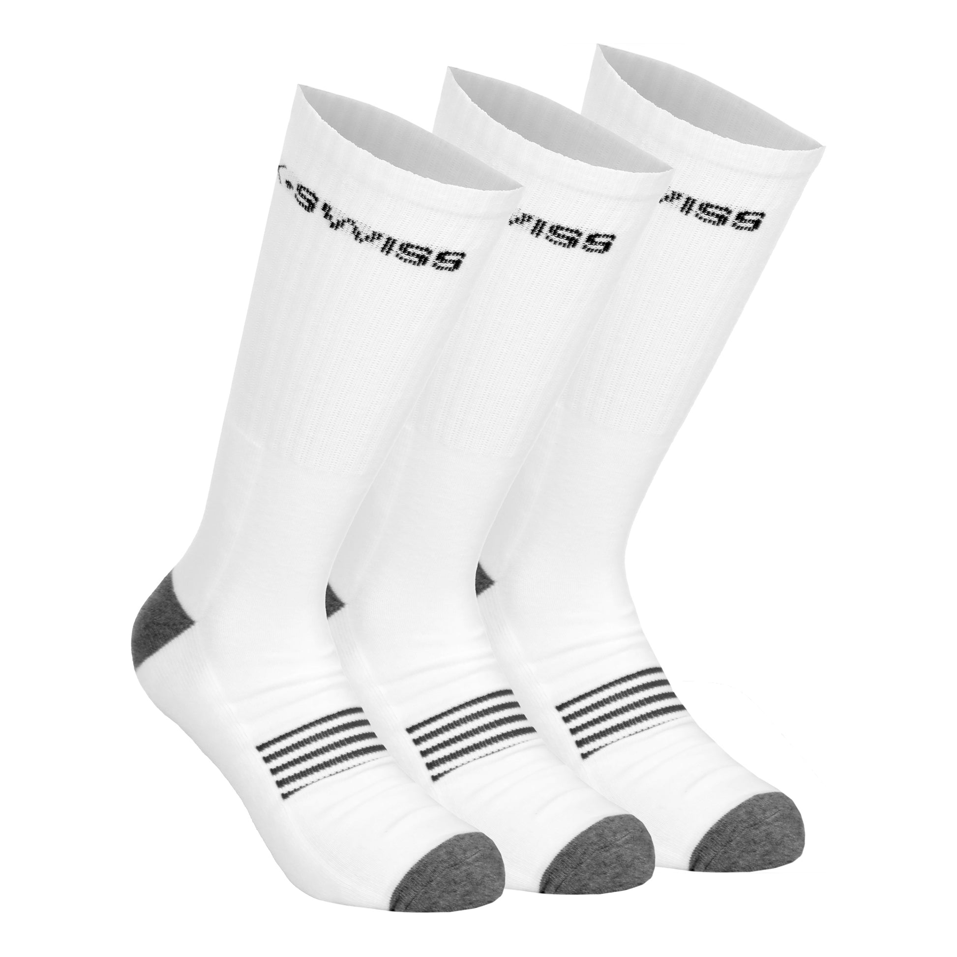K-Swiss Skarpety tenisowe - Opakowanie 3 szt. Unisex-biały, czarny