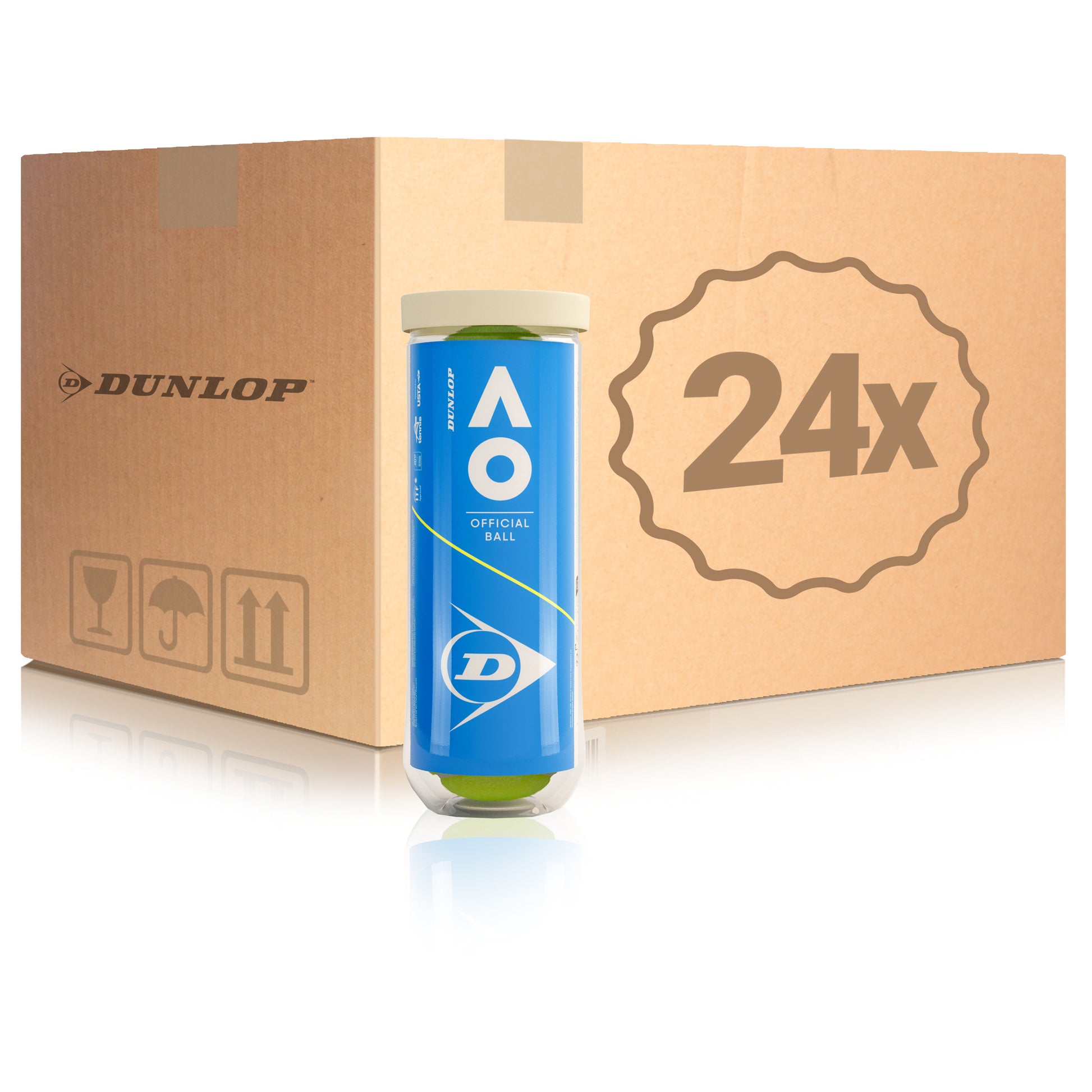 Dunlop 24x puszka 3 szt. Australian Open