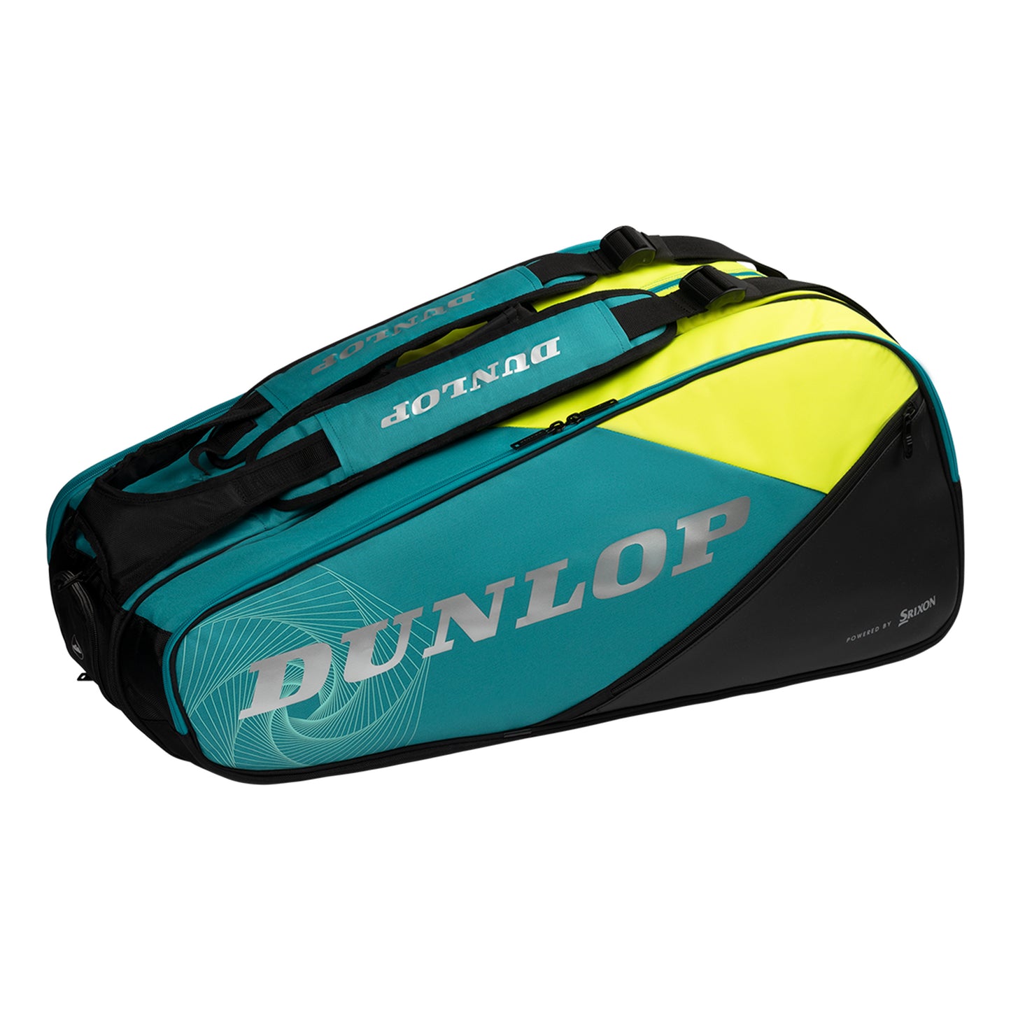 Dunlop SX Performance Torba Na Rakiete 12s-Czarny,Turkus