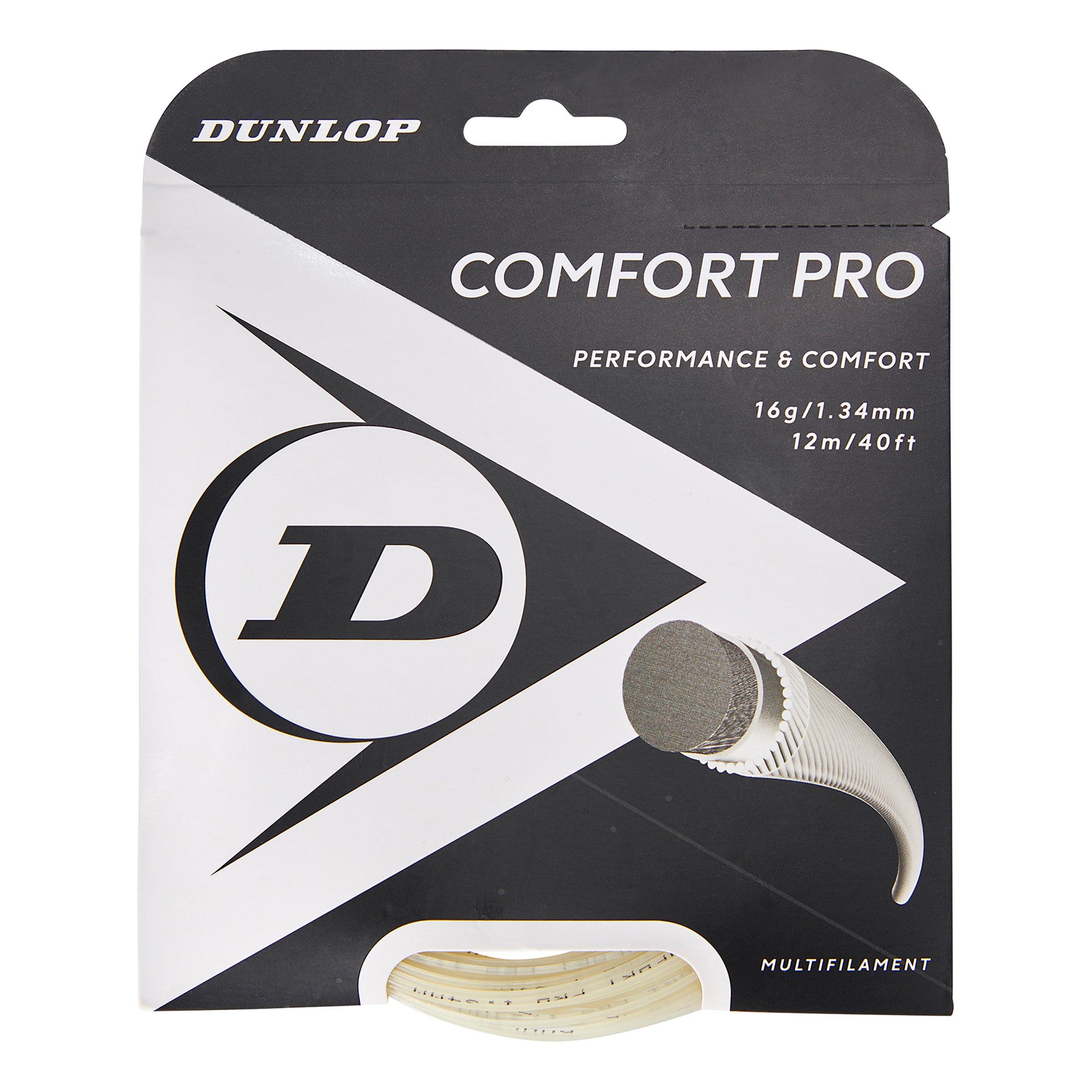 Dunlop Comfort Pro Zestaw naciągów 12m - nude