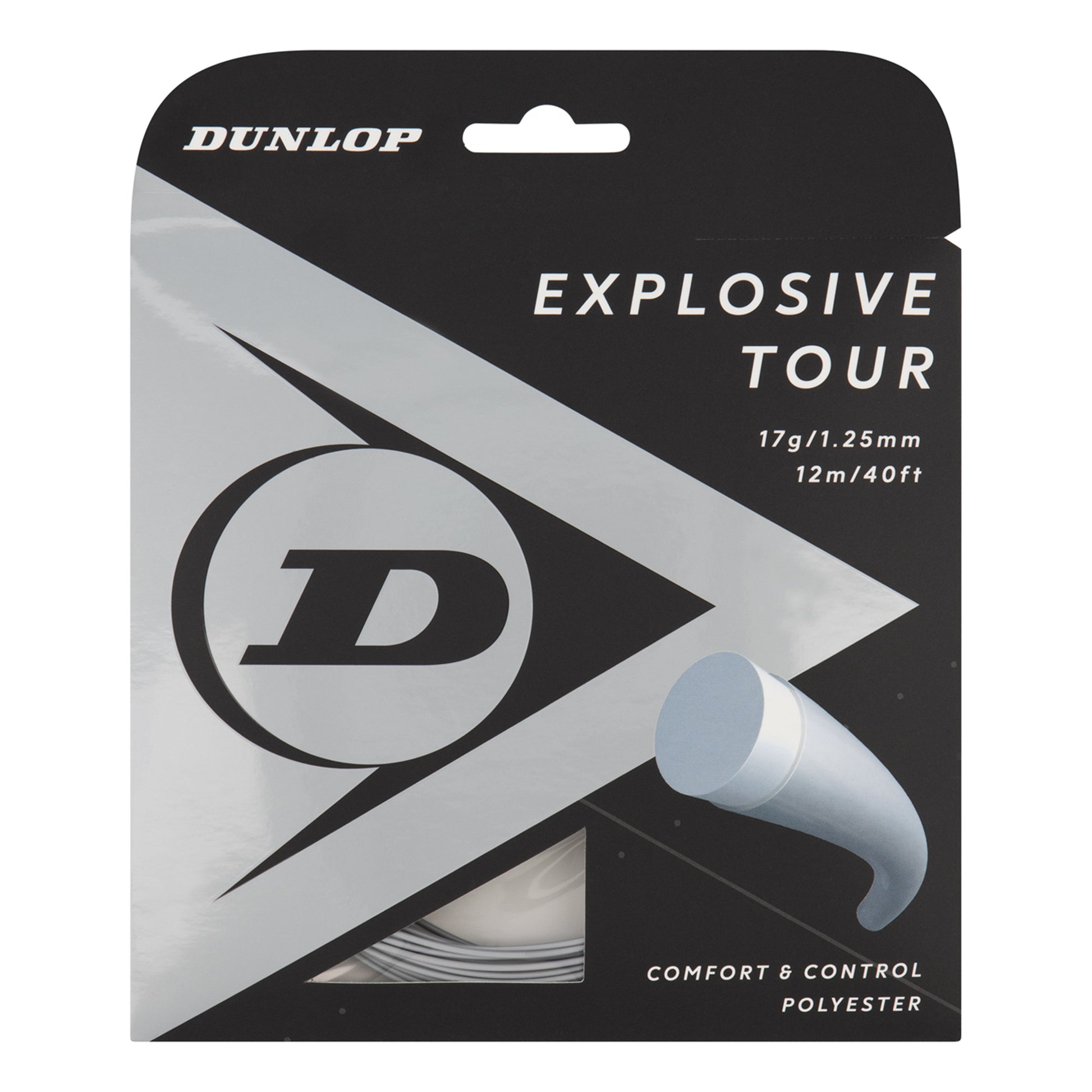 Dunlop Explosive Tour Zestaw Naciągów 12m-Srebrny