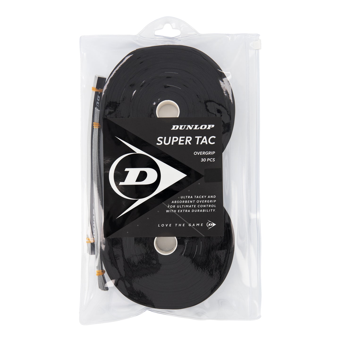 Dunlop Super Tac Opakowanie 30 Szt.-Czarny