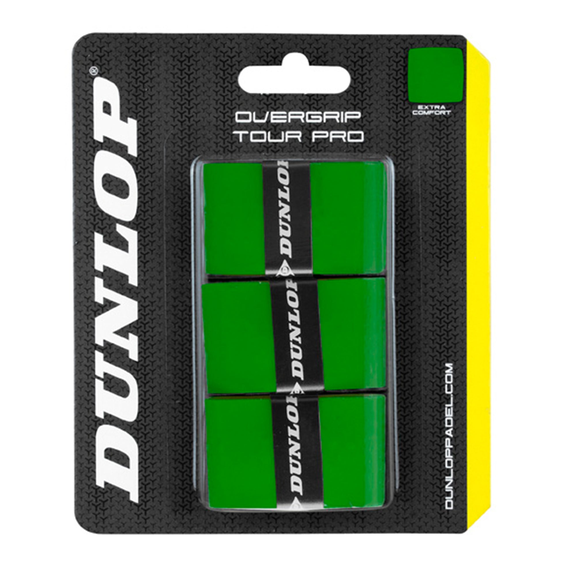 Dunlop Tour Pro Opakowanie 3 szt.-zieleń