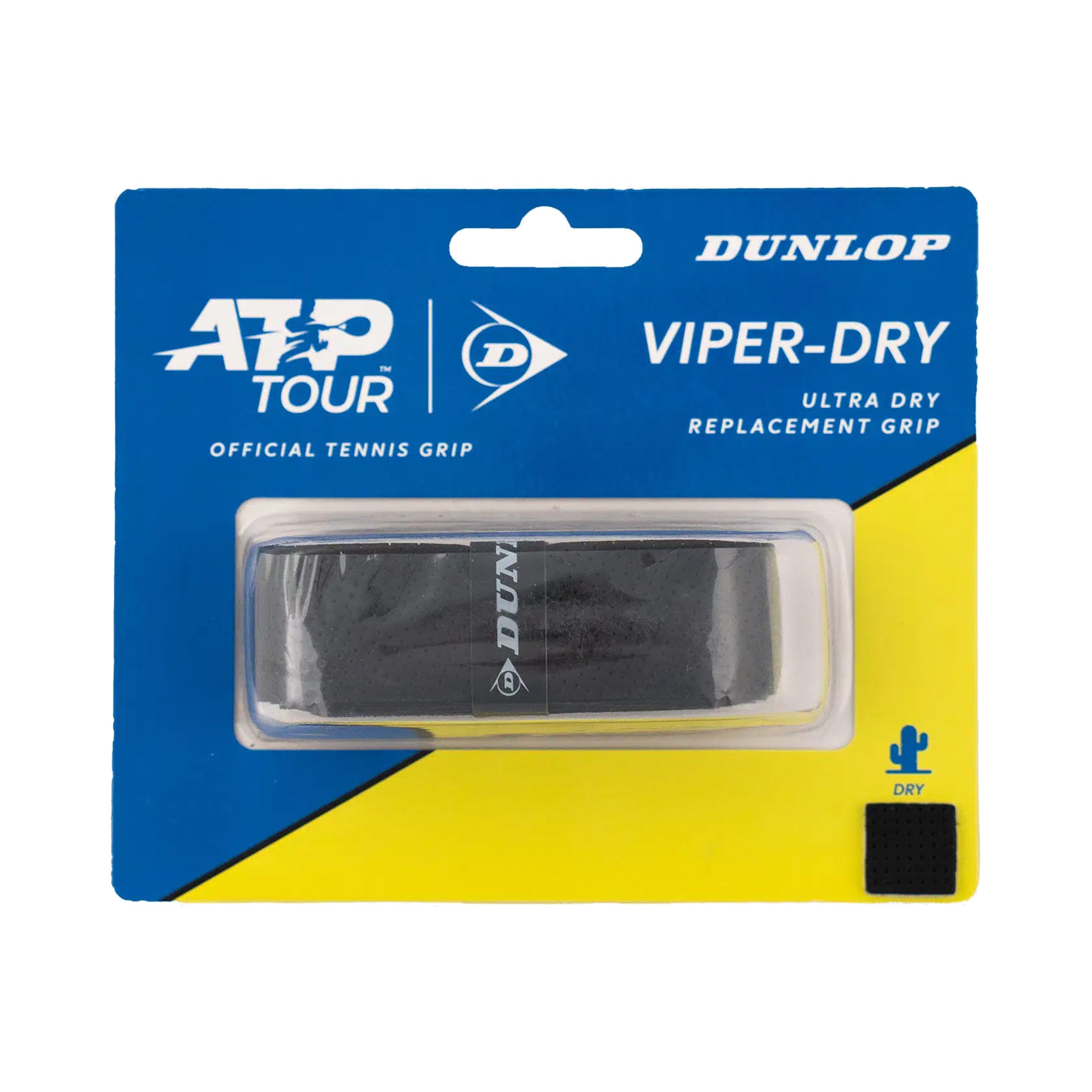 Dunlop ATP Viperdry Replacement Grip Opakowanie 1 szt. - czarny