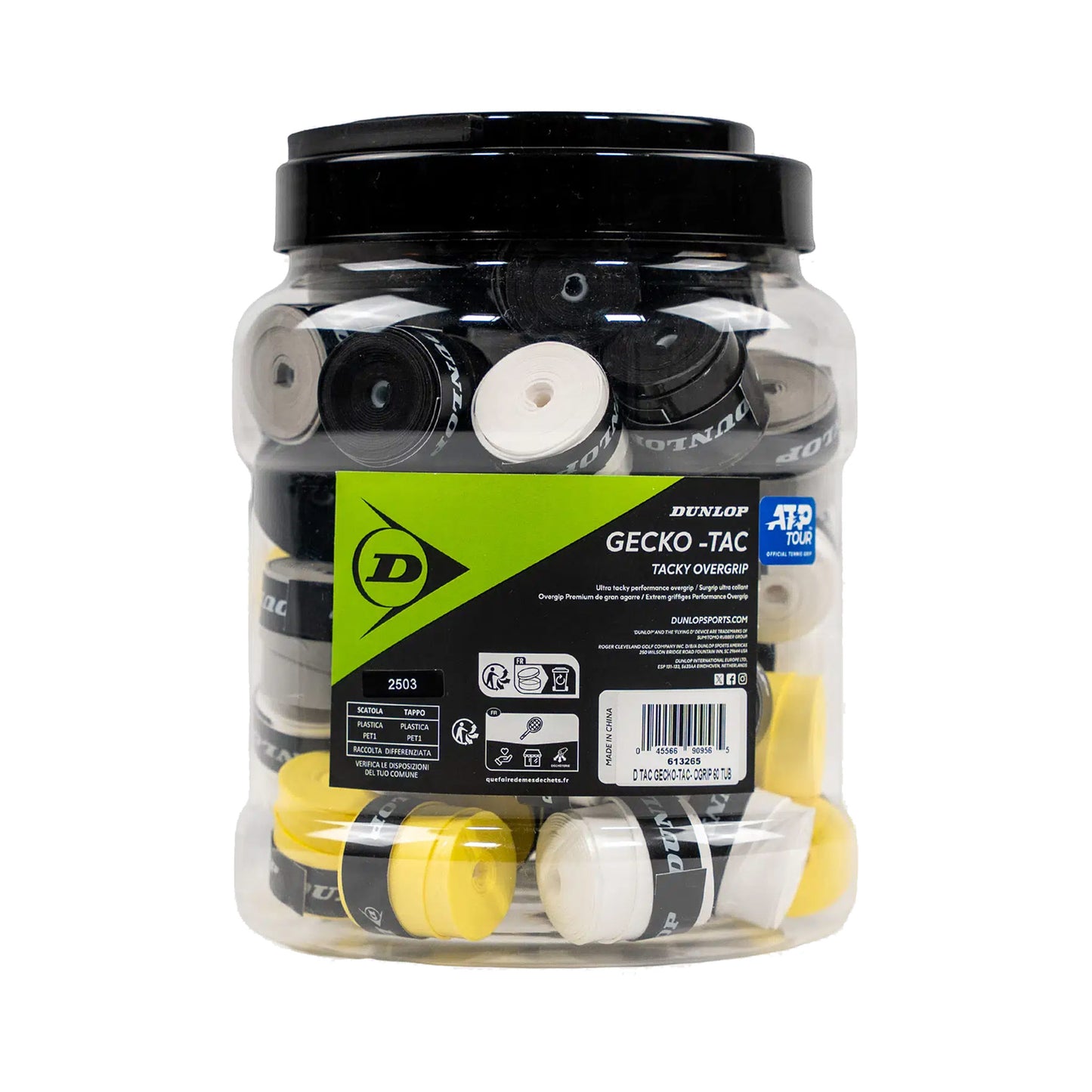 Dunlop Gecko-Tac Opakowanie 60 szt. - wielokolorowy