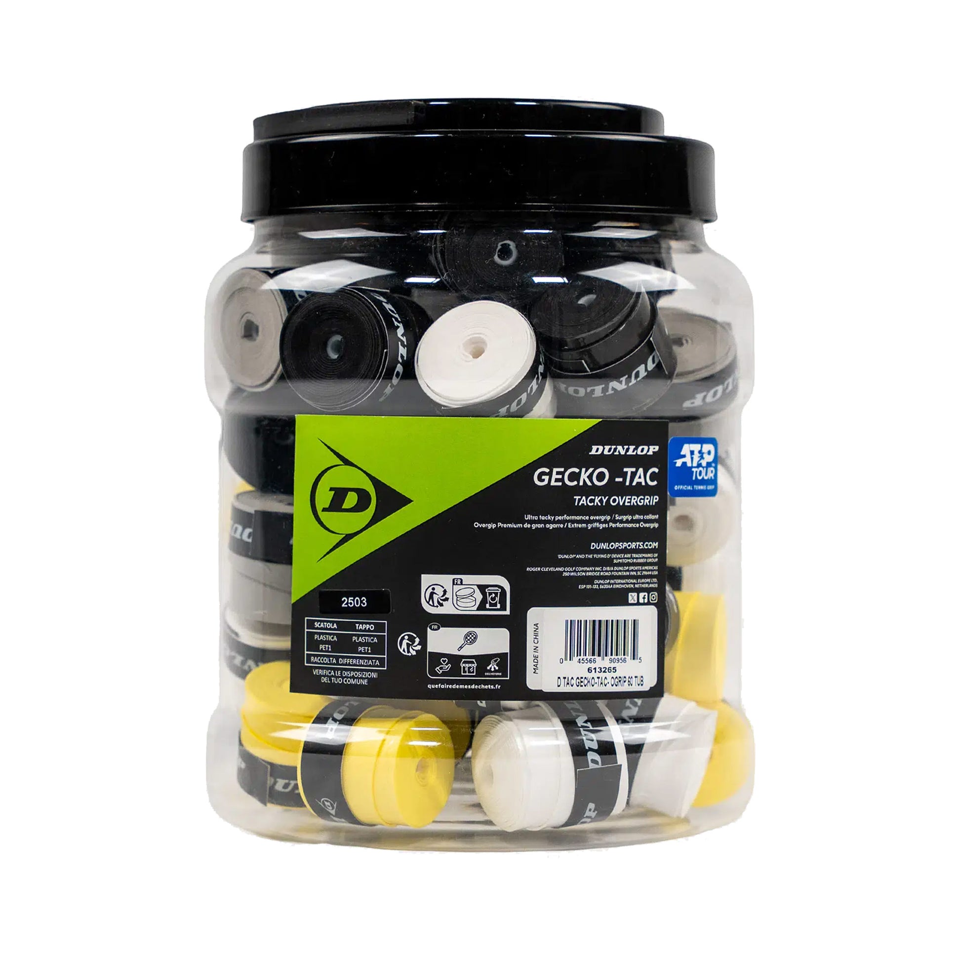 Dunlop Gecko-Tac Opakowanie 60 szt. - wielokolorowy
