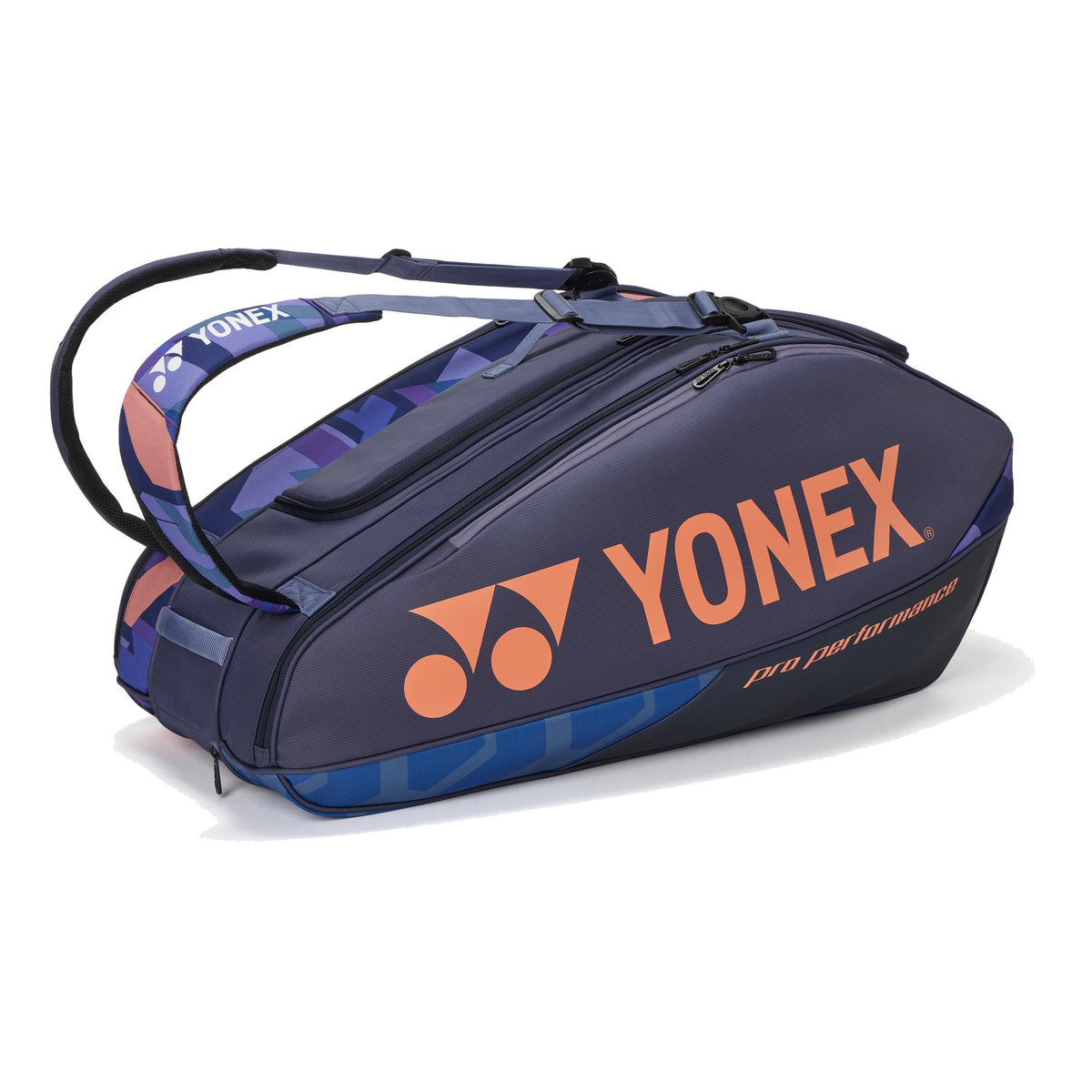 Yonex Pro Racquet Bag Torba Na Rakiete 9s-Niebieski,Pomarańczowy