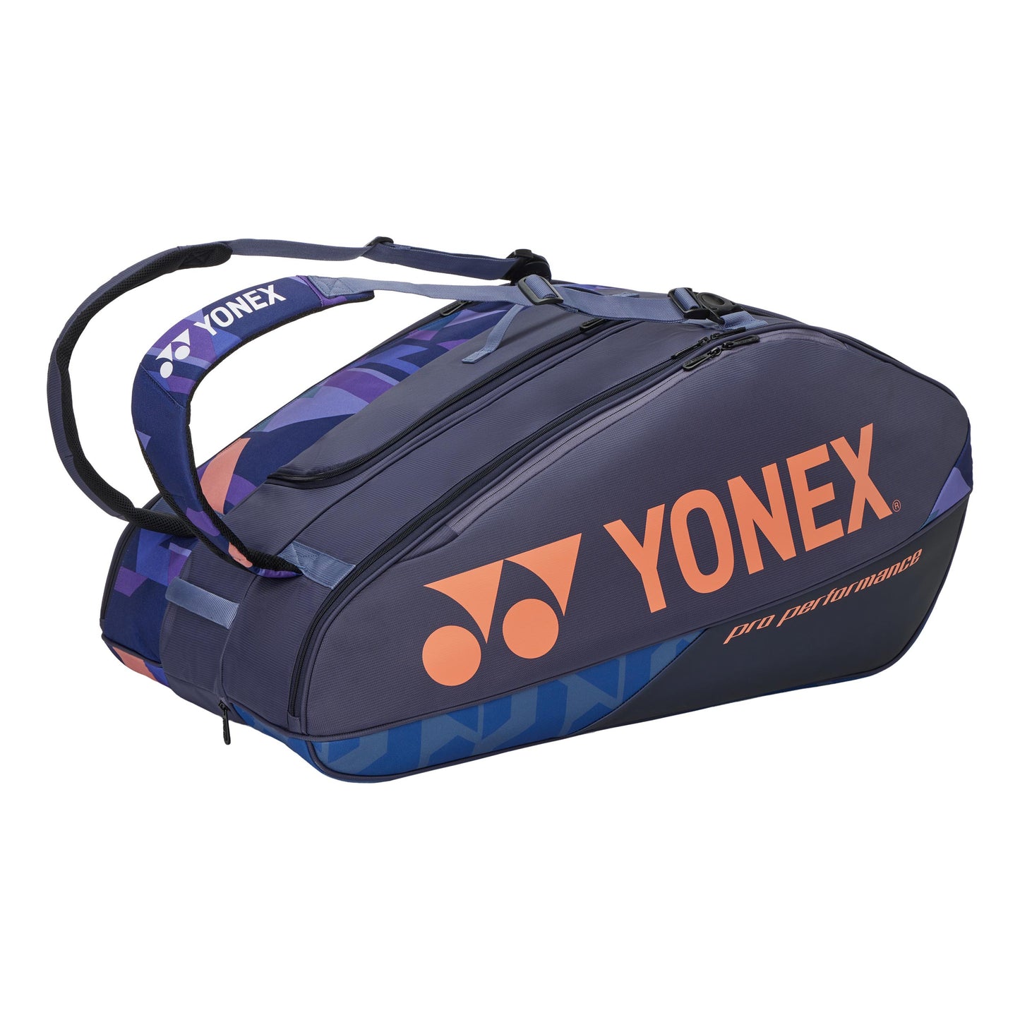 Yonex Pro Racquet Bag Torba Na Rakiete 12s-Ciemnoniebieski,Pomarańczowy