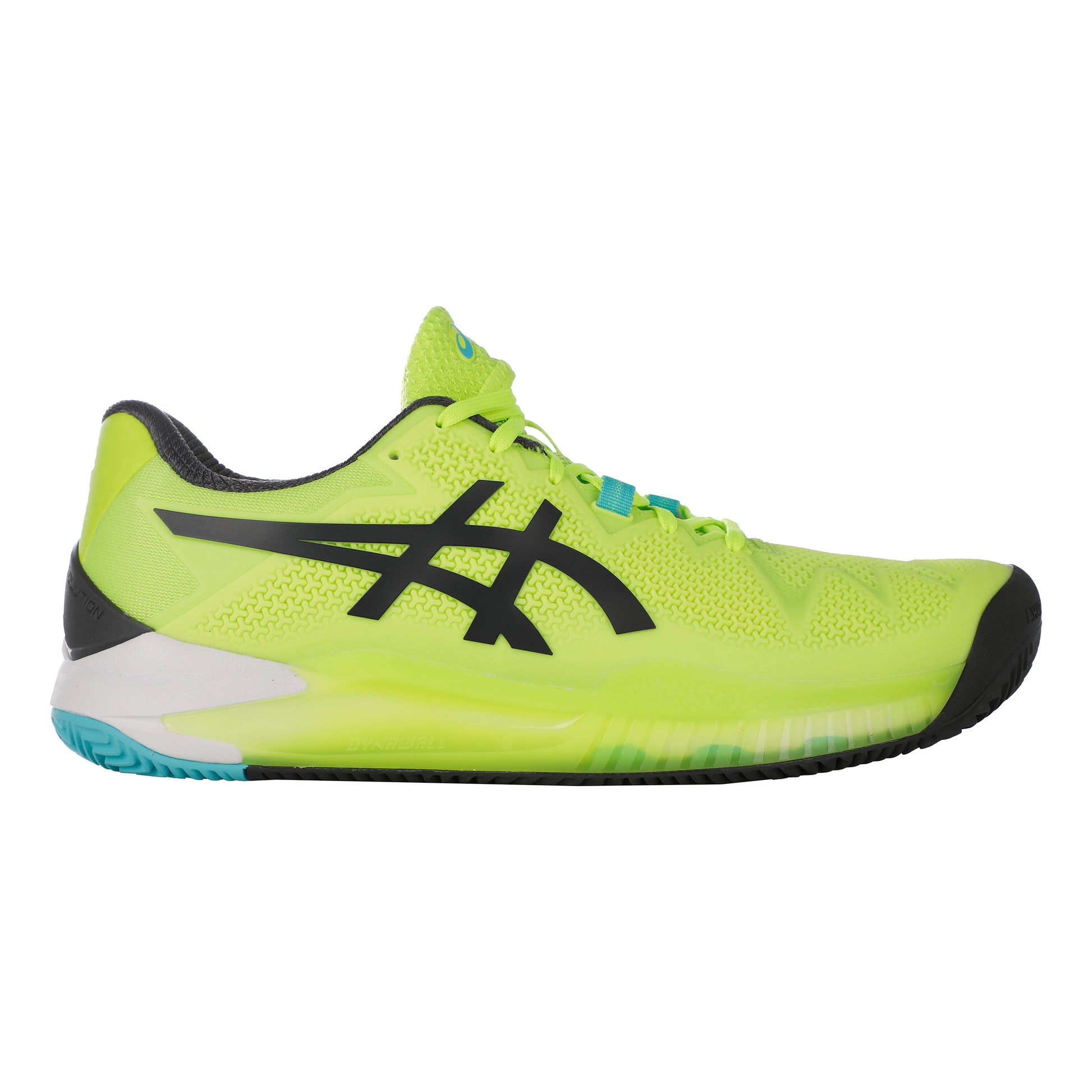 ASICS Gel-Resolution 8 buty do tenisa ziemnego Mężczyźni - neonowy zielony, czarny
