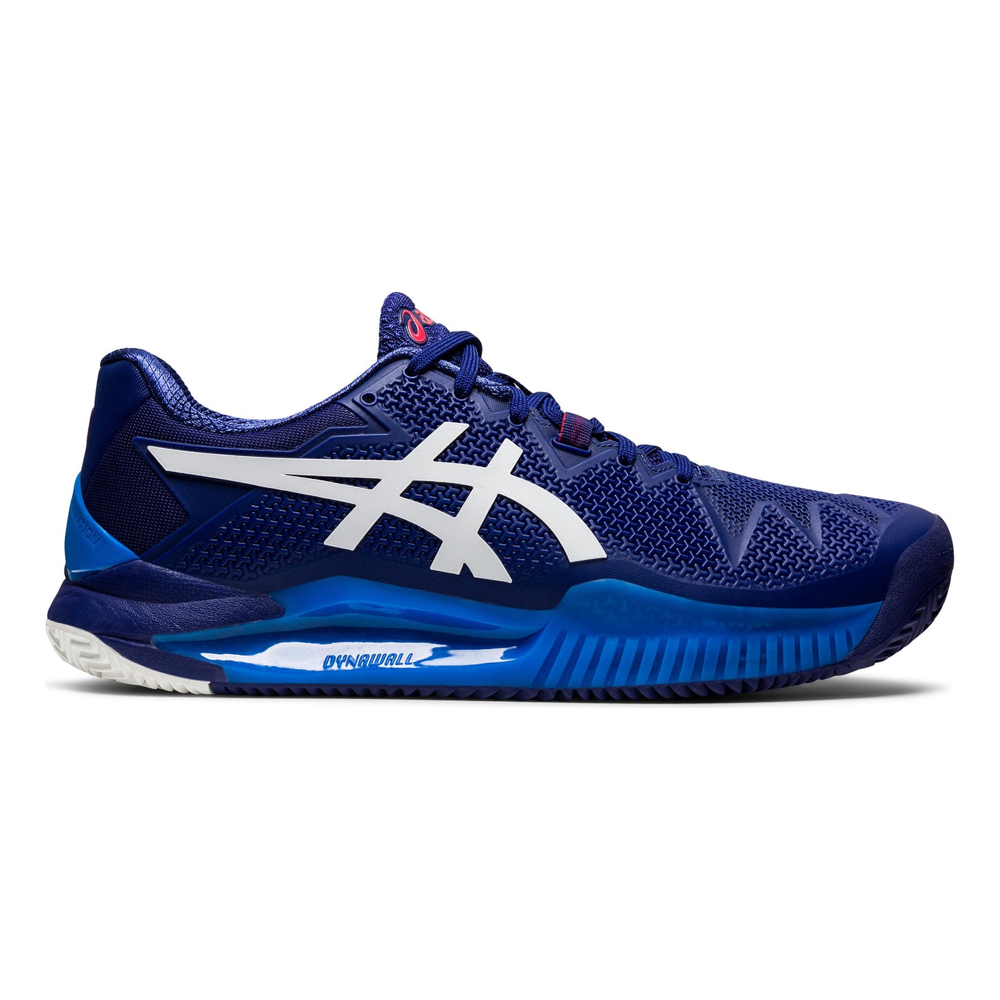 ASICS Gel-Resolution 8 buty do tenisa ziemnego Mężczyźni - niebieski, biały