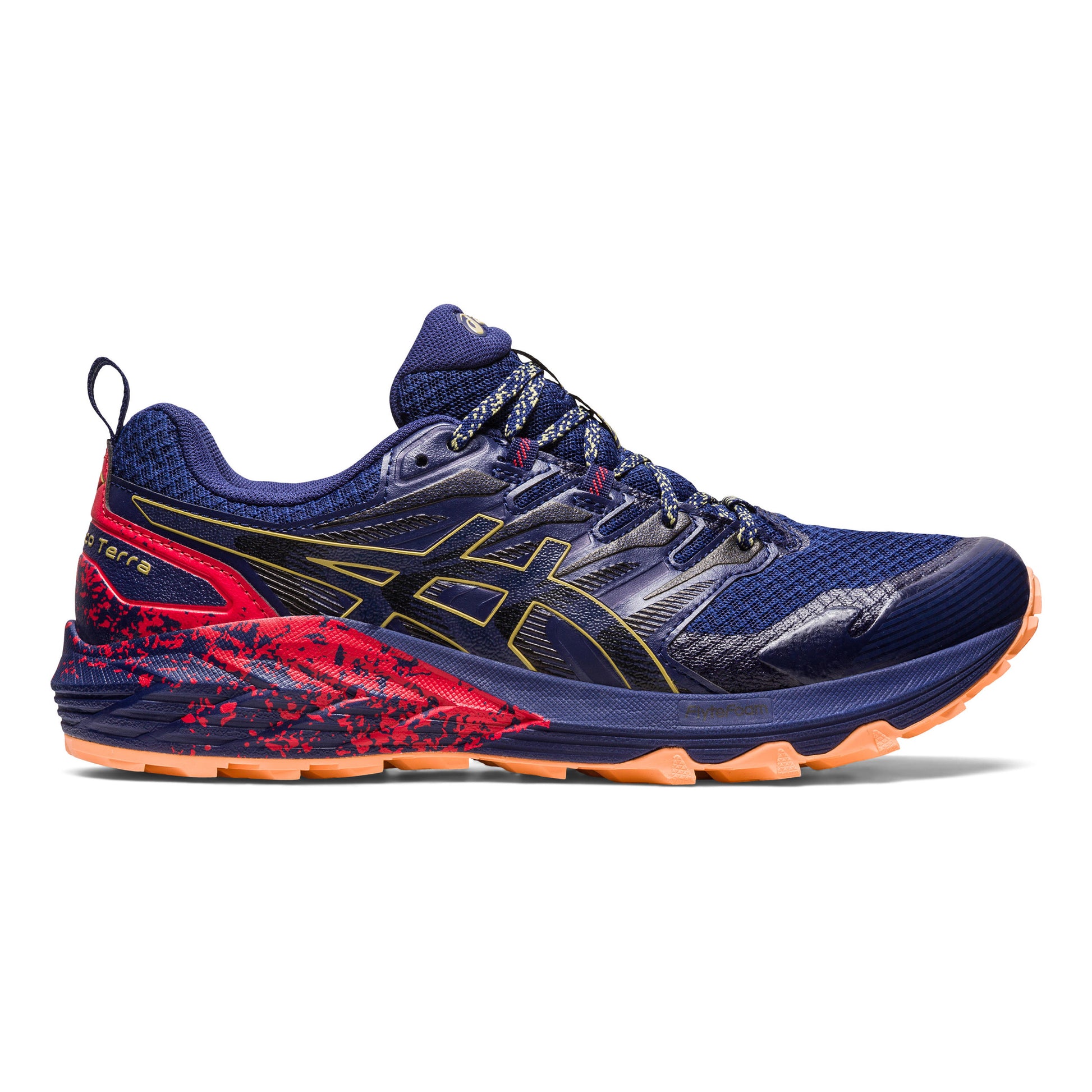 ASICS Gel-Trabuco Terra But trailowy Mężczyźni - niebieski, czerwony