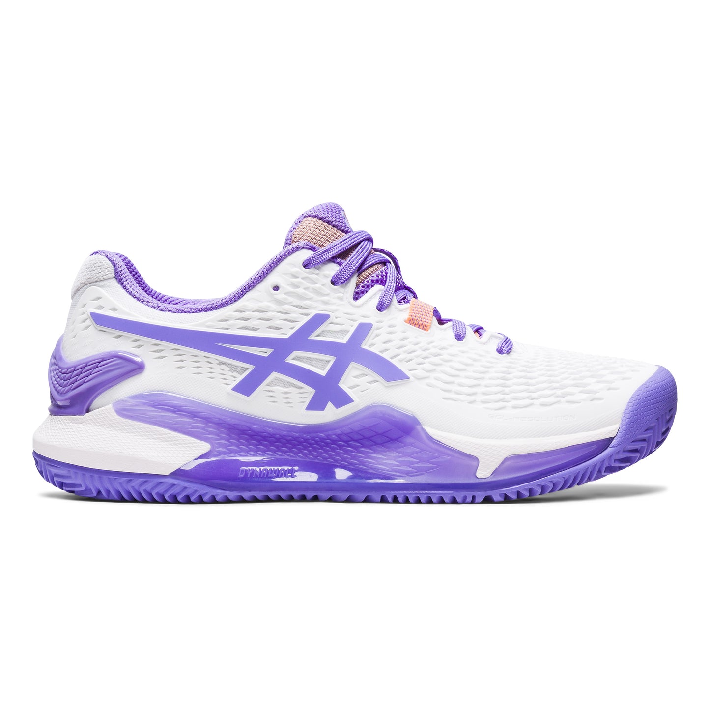 ASICS Gel-Resolution 9 buty do tenisa ziemnego Kobiety - biały, liliowy