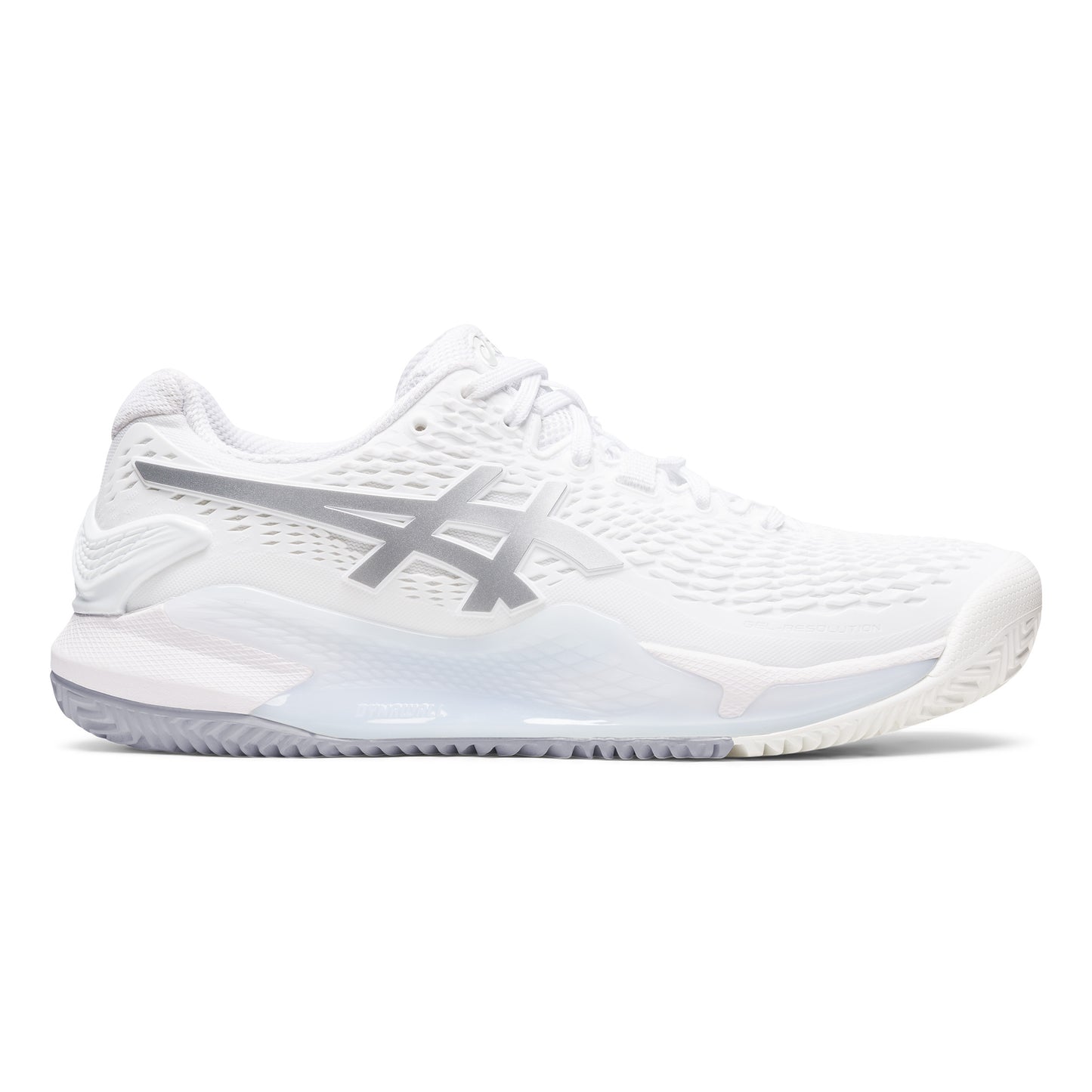 ASICS Gel-Resolution 9 buty do tenisa ziemnego Kobiety - biały, srebrny