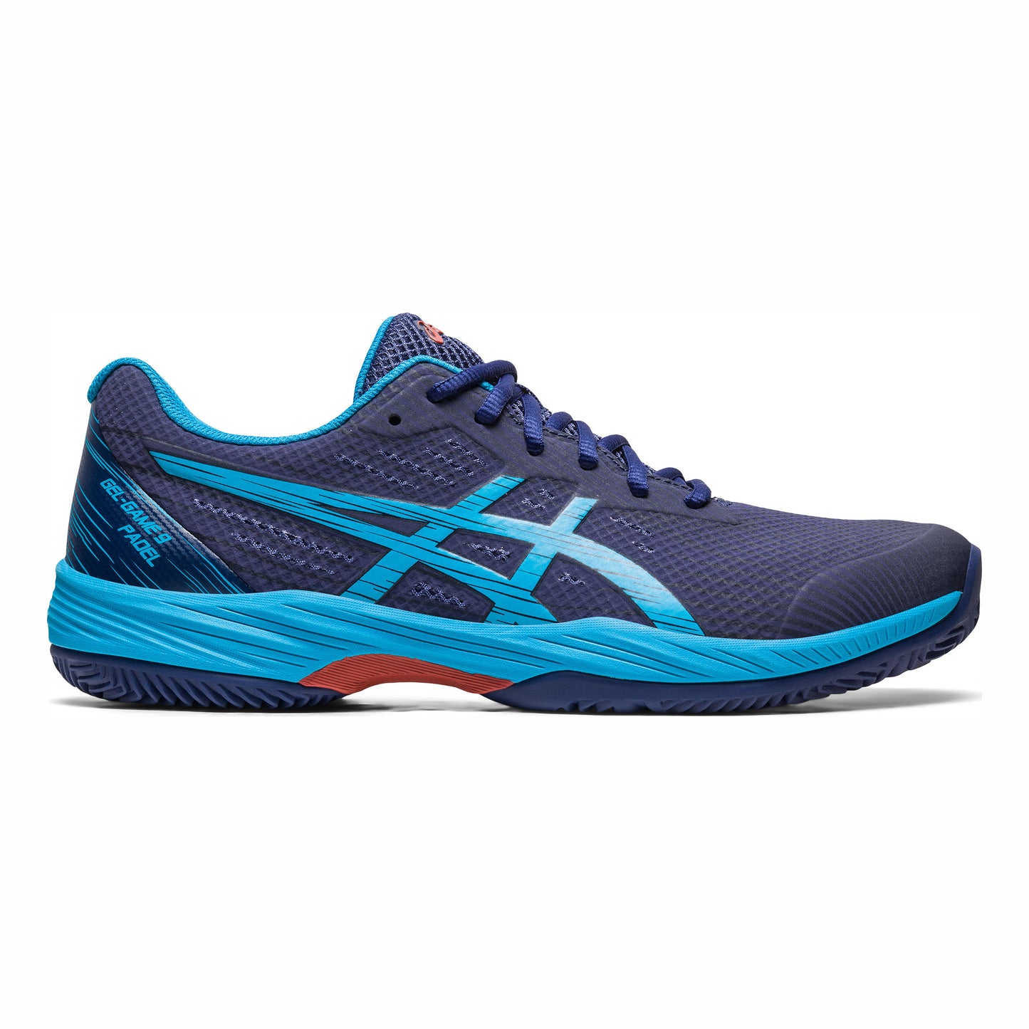 ASICS Gel-Game 9 But do padla Mężczyźni - ciemnoniebieski, turkus