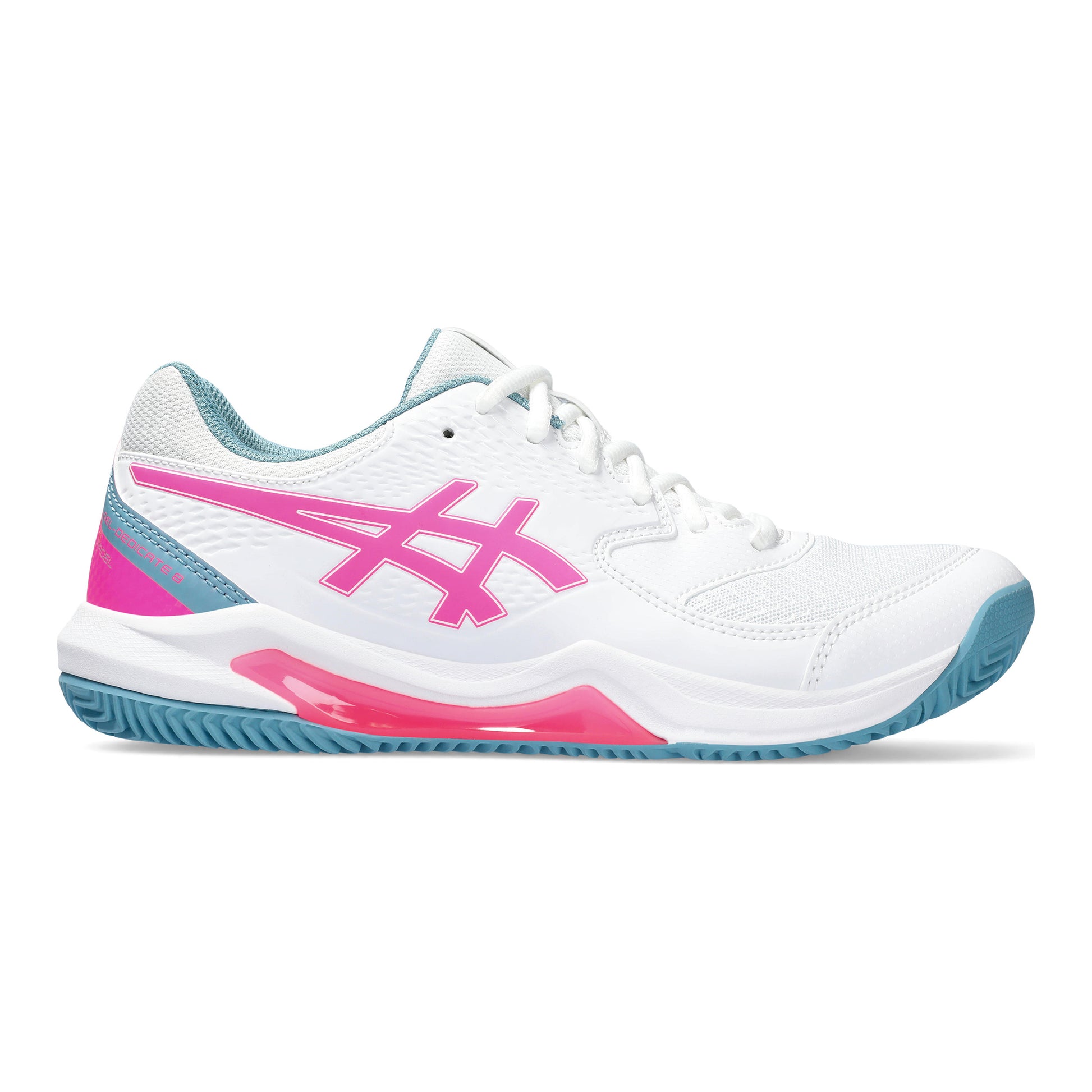 ASICS Gel-Dedicate 8 But do padla Kobiety - biały, różowy