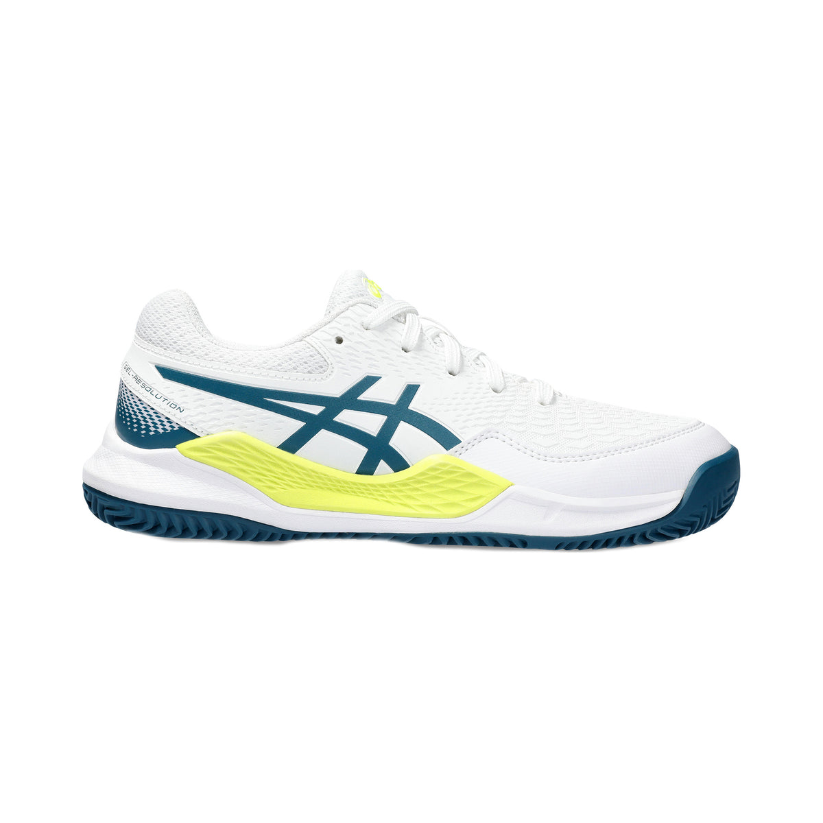 ASICS Gel-Resolution 9 GS buty do tenisa ziemnego Dzieci - biały, petrolowy