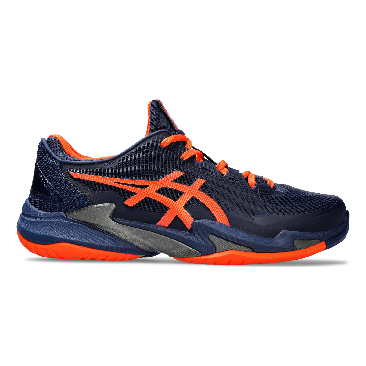 ASICS Court FF 3 buty do tenisa allcourt Mężczyźni - ciemnoniebieski, pomarańczowy