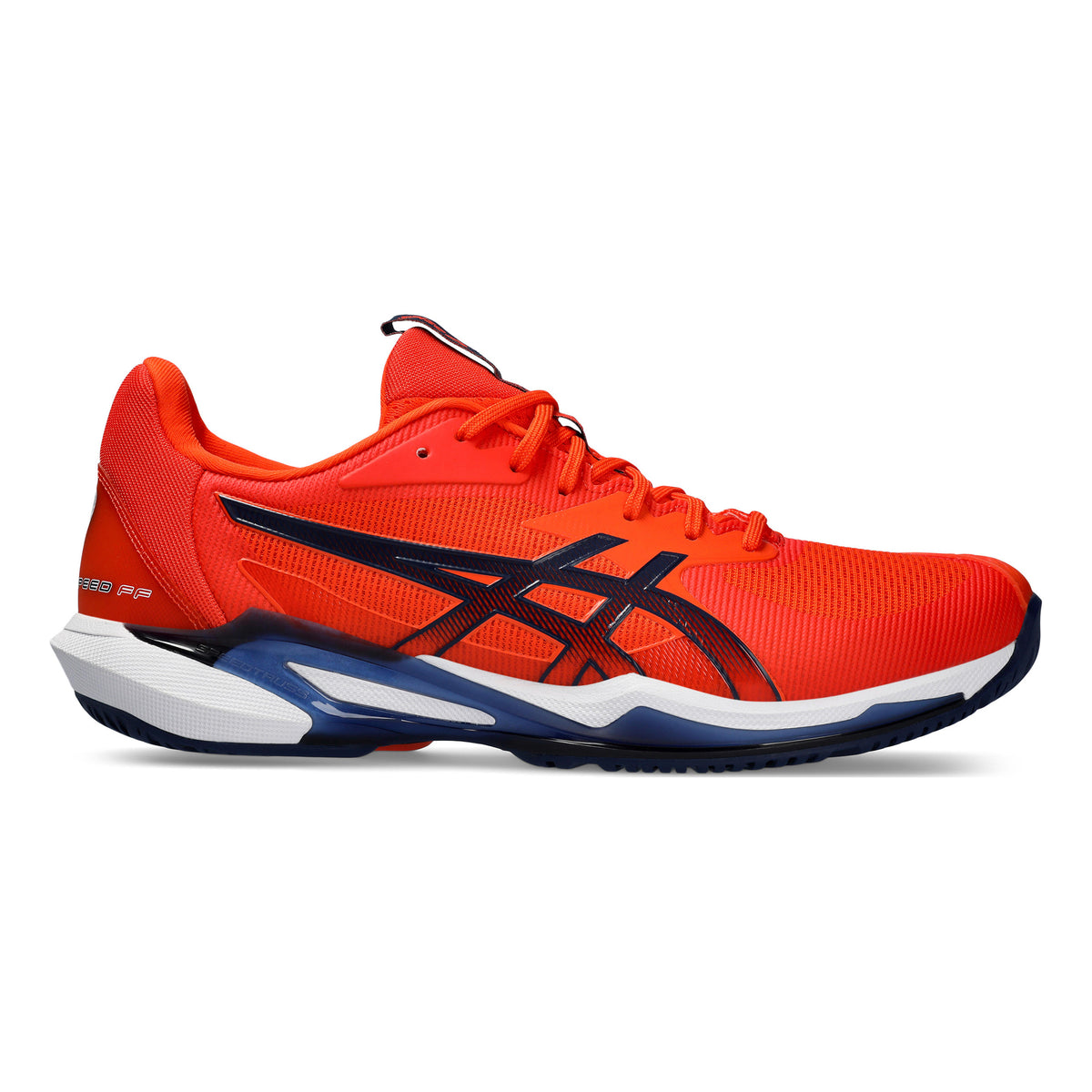 ASICS Solution Speed FF 3 buty do tenisa allcourt Mężczyźni - pomarańczowy, ciemnoniebieski