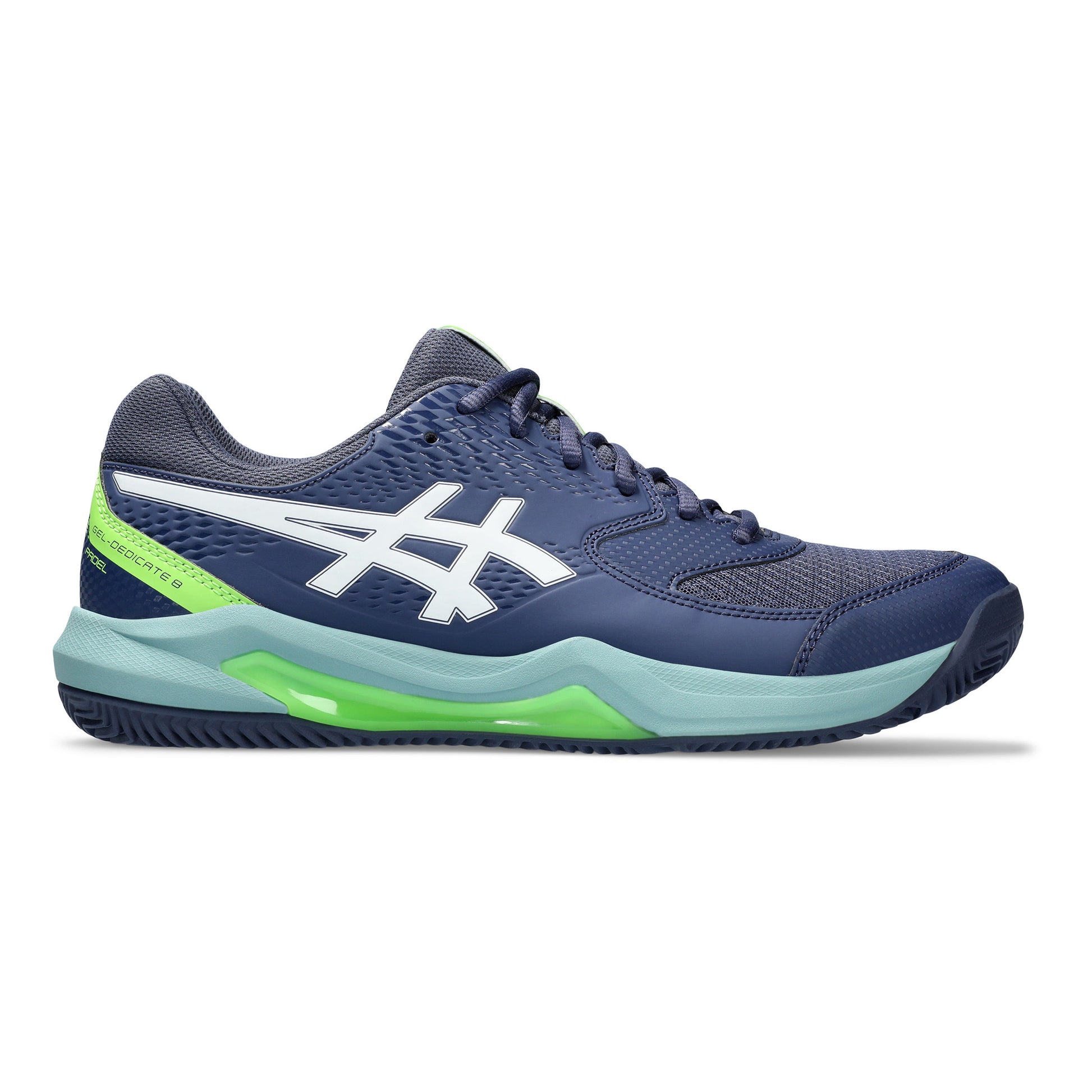 ASICS Gel-Dedicate 8 But do padla Mężczyźni - ciemnoniebieski, mięta
