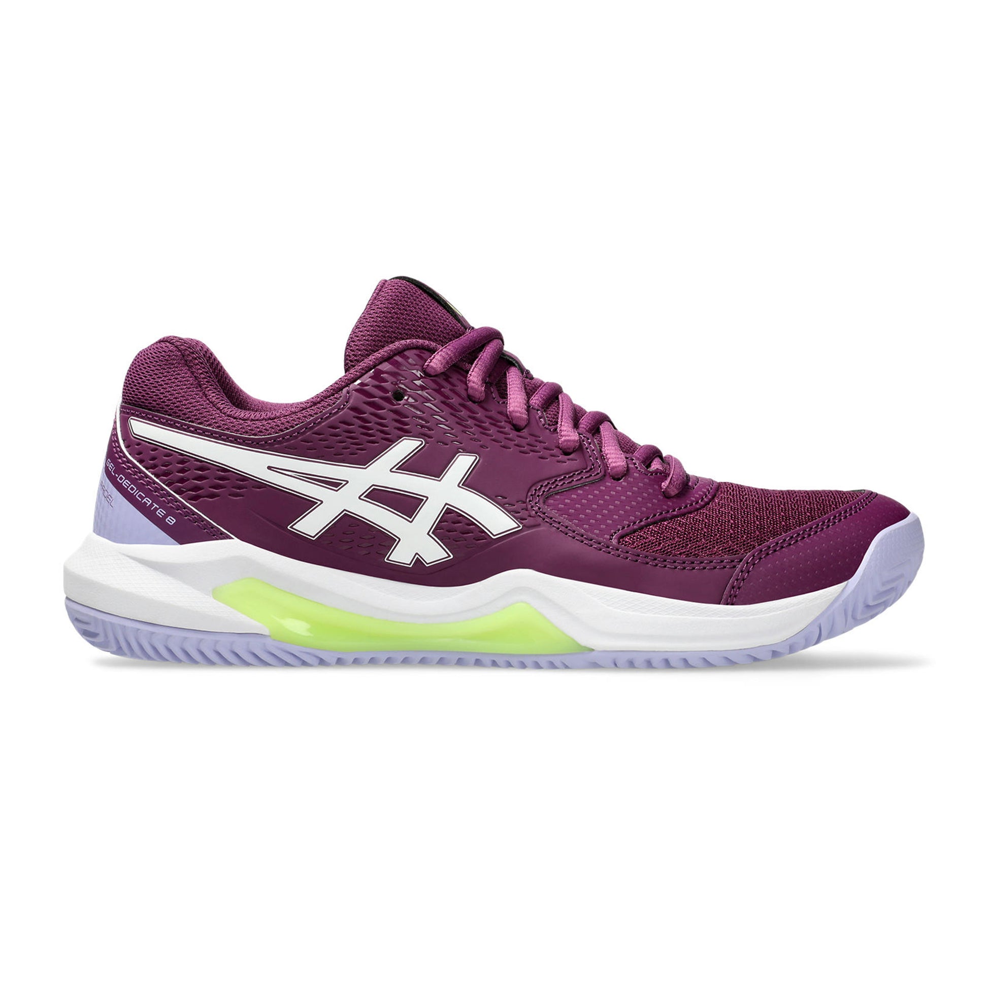 ASICS Gel-Dedicate 8 But do padla Kobiety - fiolet, biały