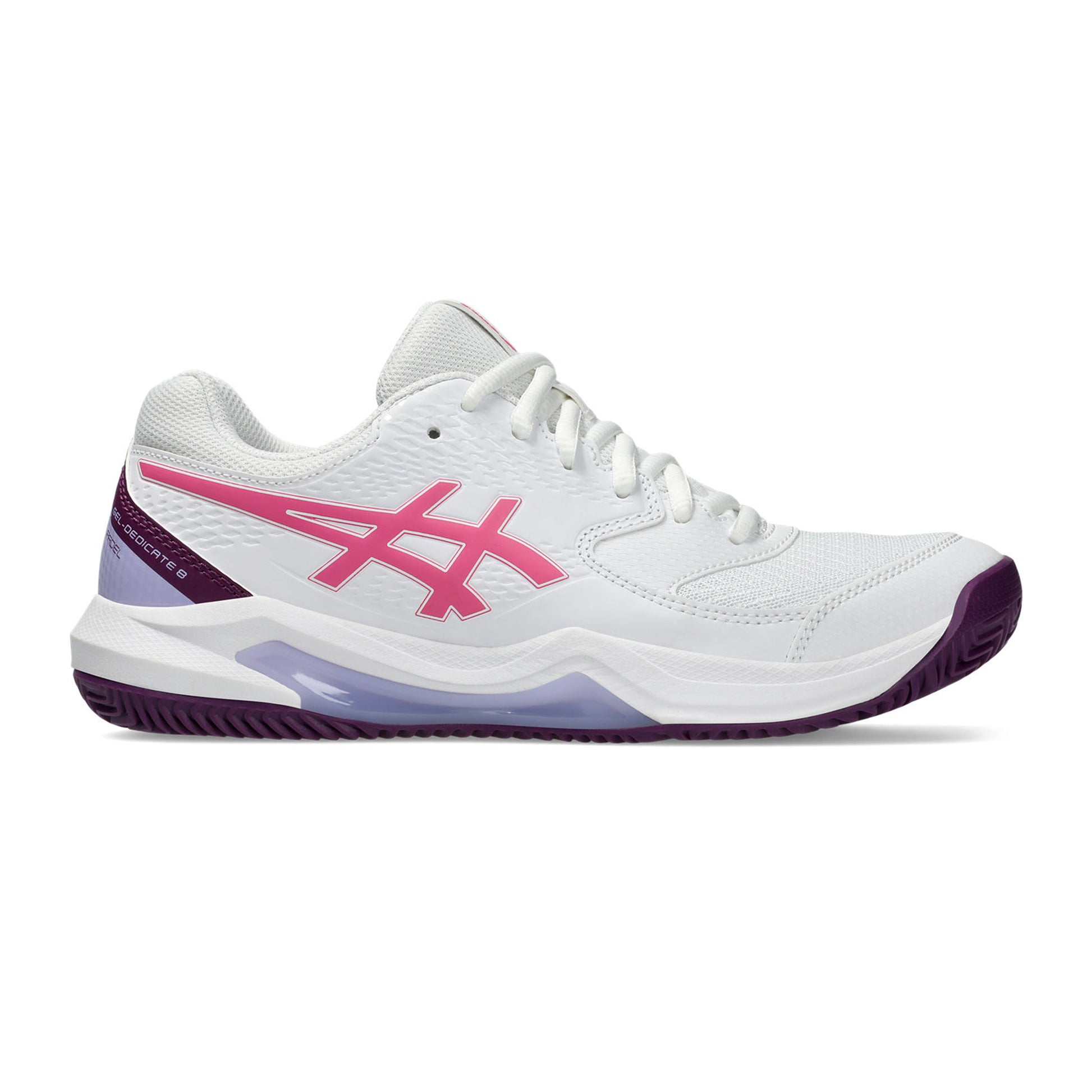 ASICS Gel-Dedicate 8 But do padla Kobiety - biały, fioletowy