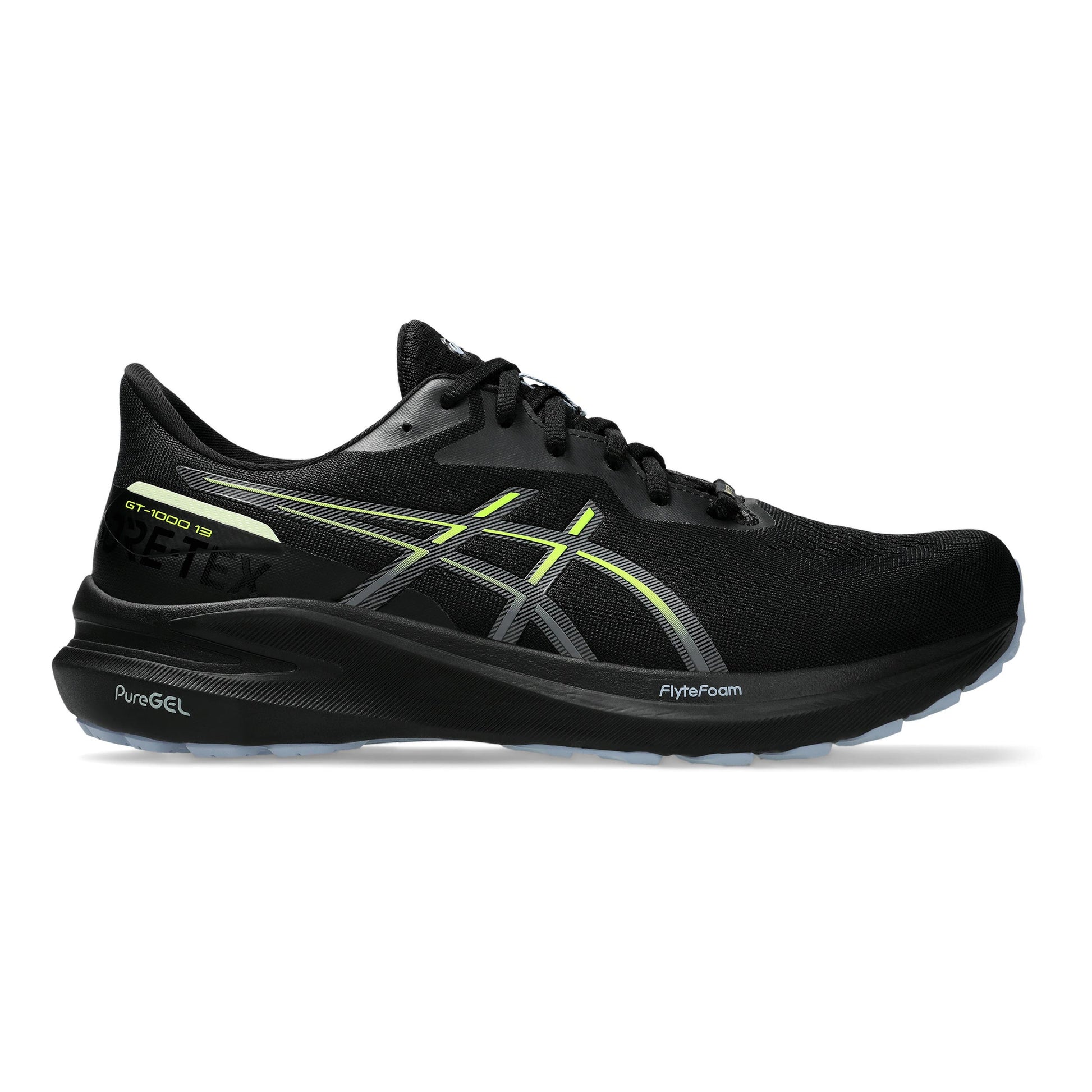 ASICS GT-1000 13 GTX But stabilizujący Mężczyźni - czarny, żółty
