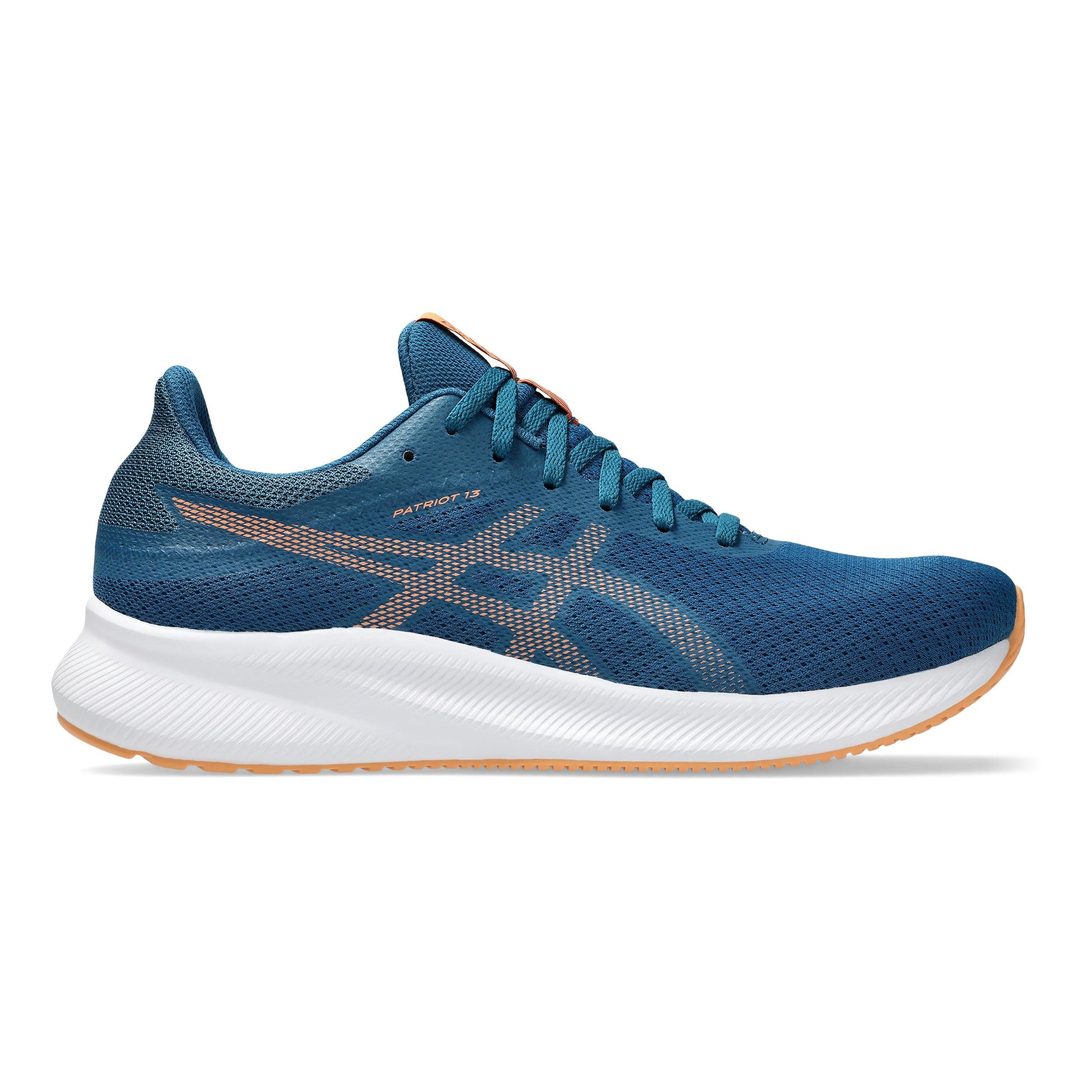 ASICS Patriot 13 But neutralny Mężczyźni - ciemnoniebieski, pomarańczowy