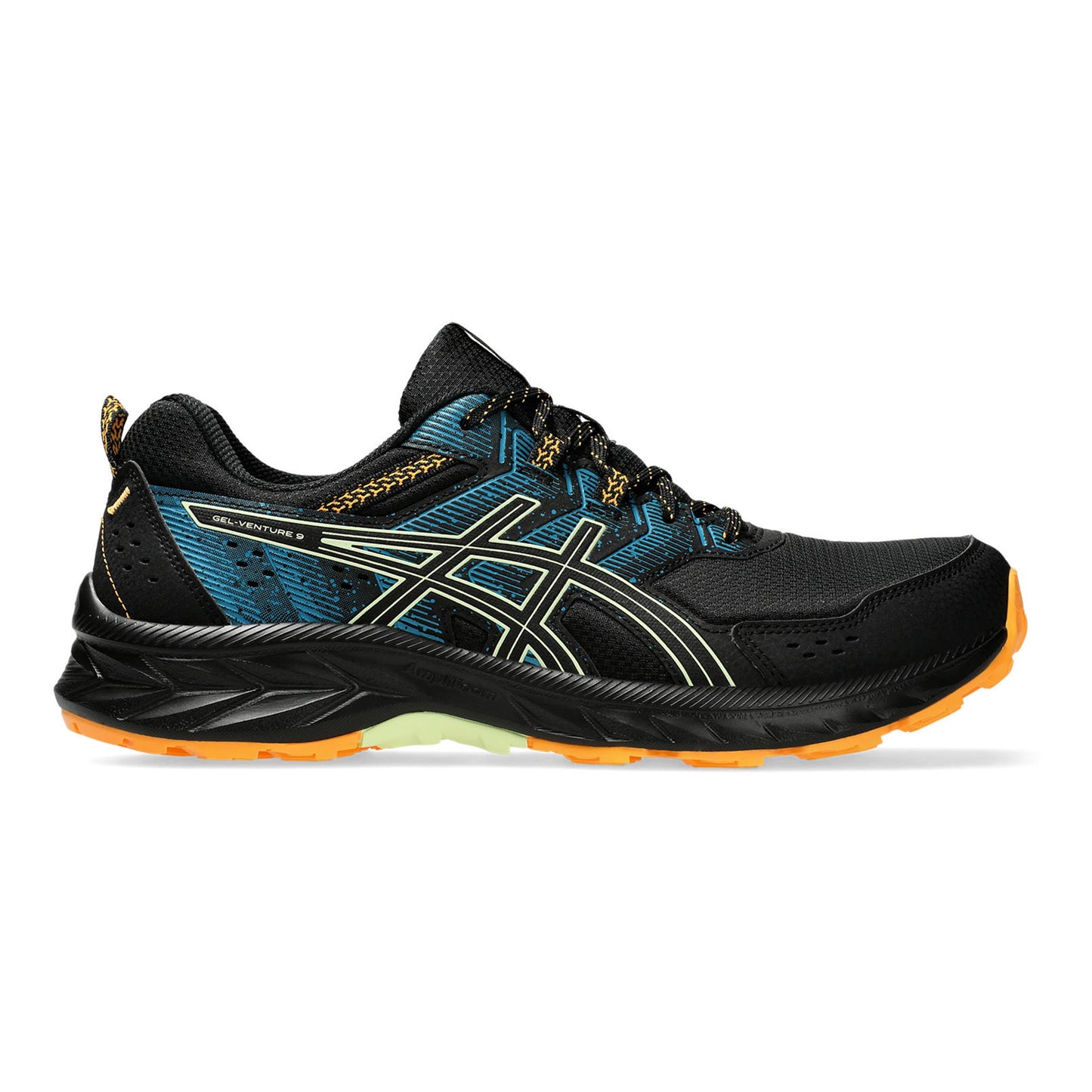 ASICS Gel-Venture 9 But trailowy Mężczyźni - czarny, pomarańczowy