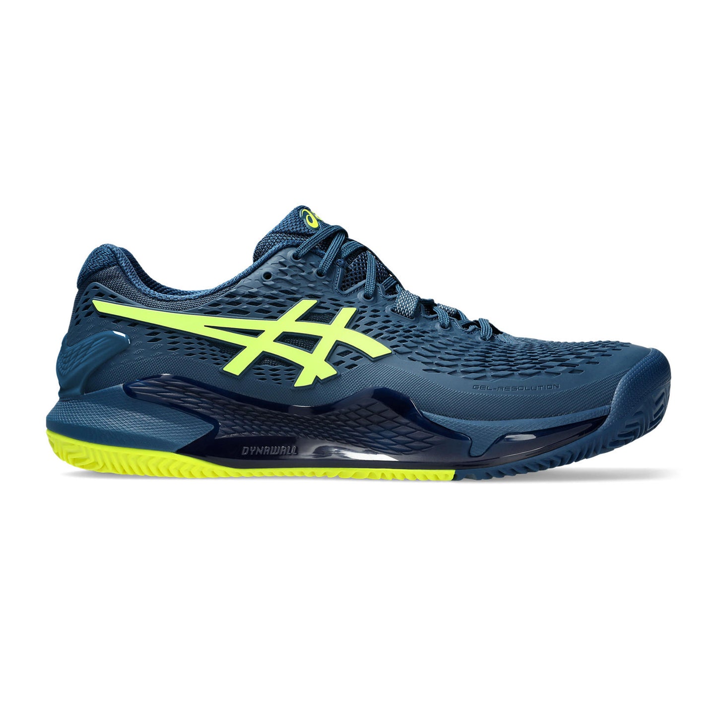 ASICS Gel-Resolution 9 buty do tenisa ziemnego Mężczyźni - niebieski, żółty