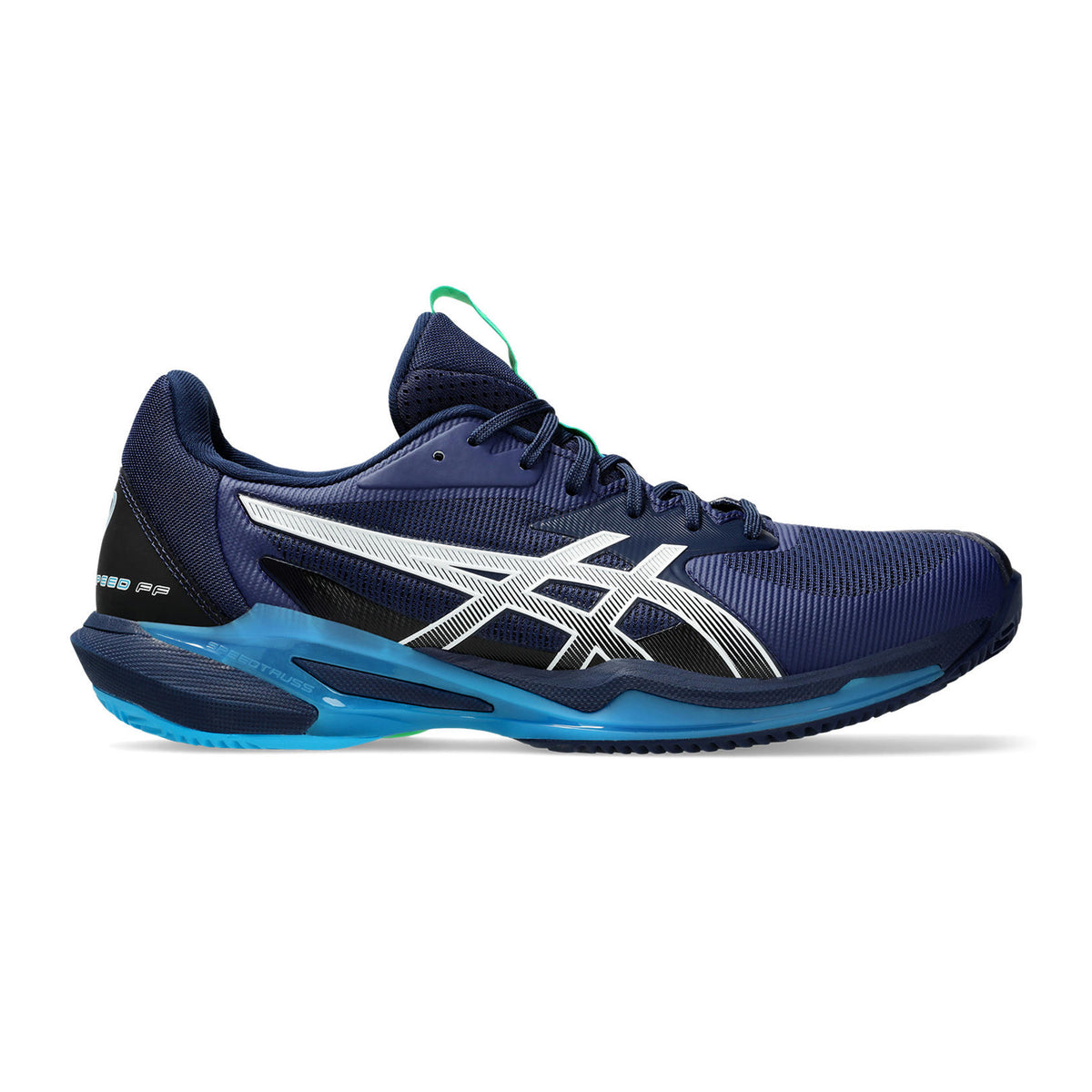 ASICS Solution Speed FF 3 buty do tenisa ziemnego Mężczyźni - ciemnoniebieski, turkus