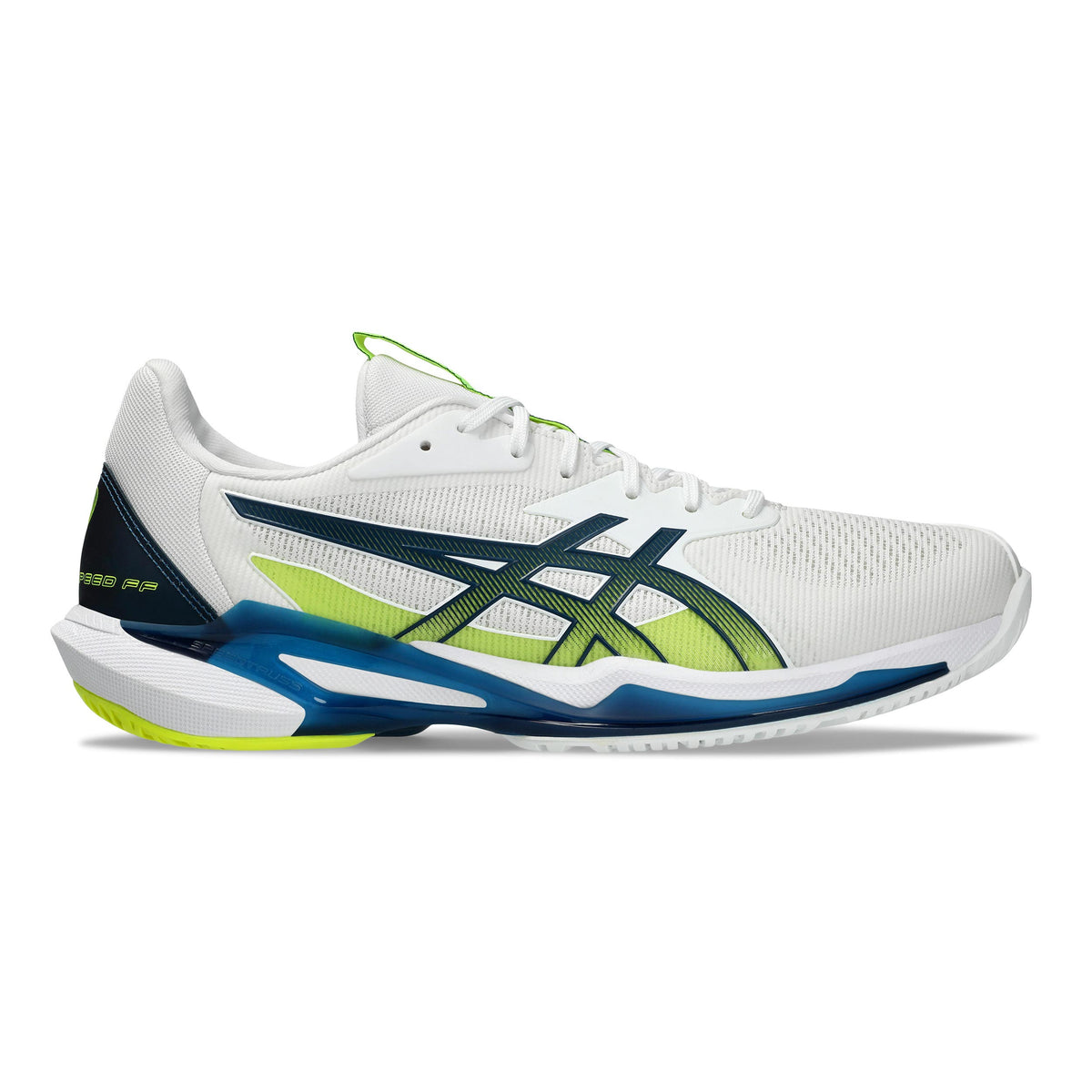 ASICS Solution Speed FF 3 buty do tenisa allcourt Mężczyźni - biały, neonowy żółty