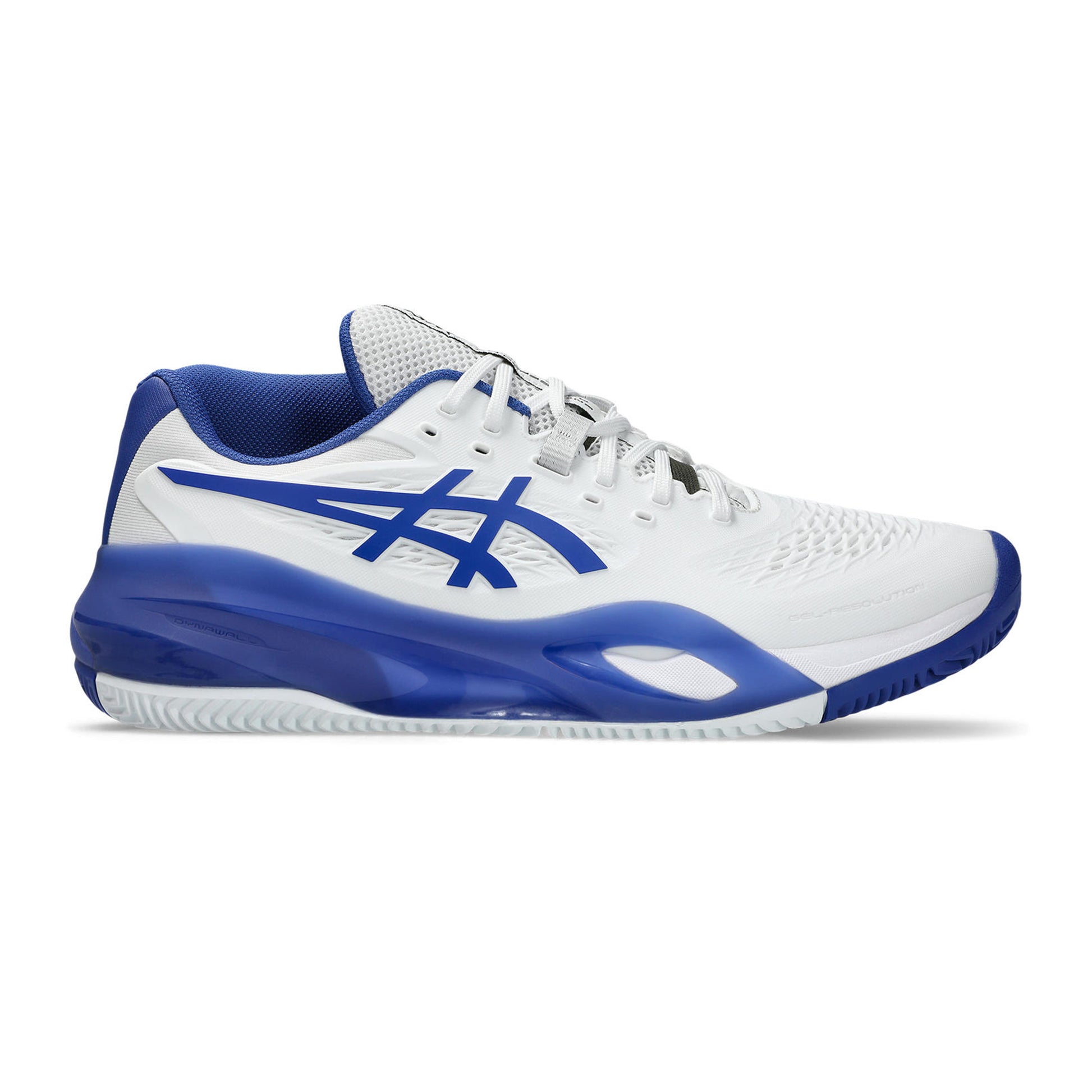 ASICS Gel-Resolution X buty do tenisa ziemnego Mężczyźni - biały, ciemnoniebieski