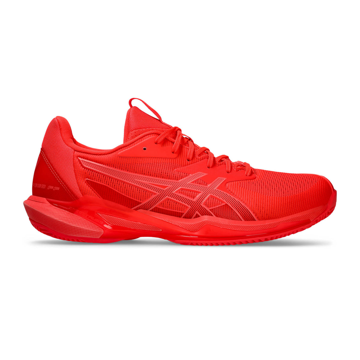 ASICS Solution Speed FF 3 buty do tenisa ziemnego Mężczyźni - neonowy czerwony, koral