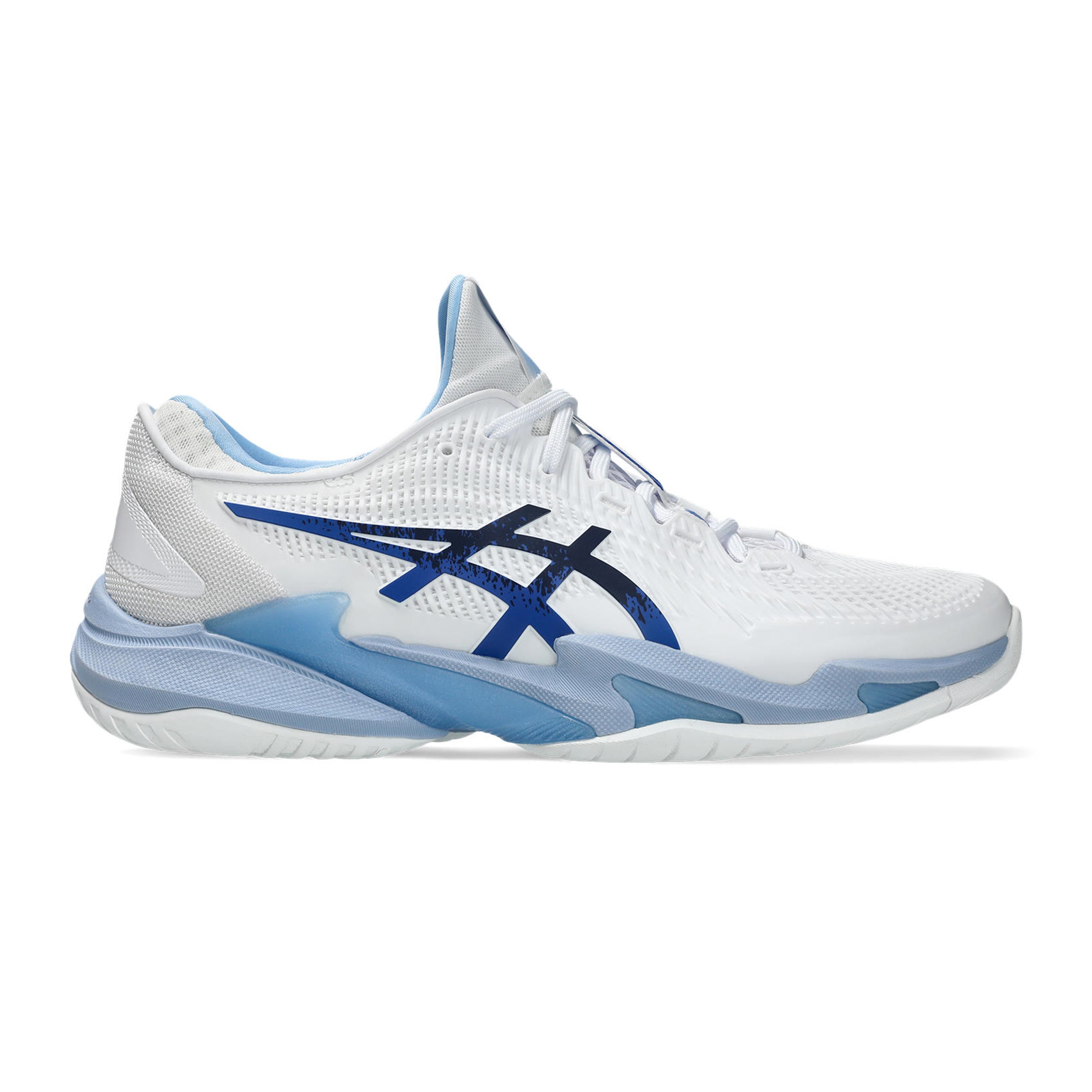 ASICS Court FF 3 Novak buty do tenisa allcourt Mężczyźni - biały, turkus