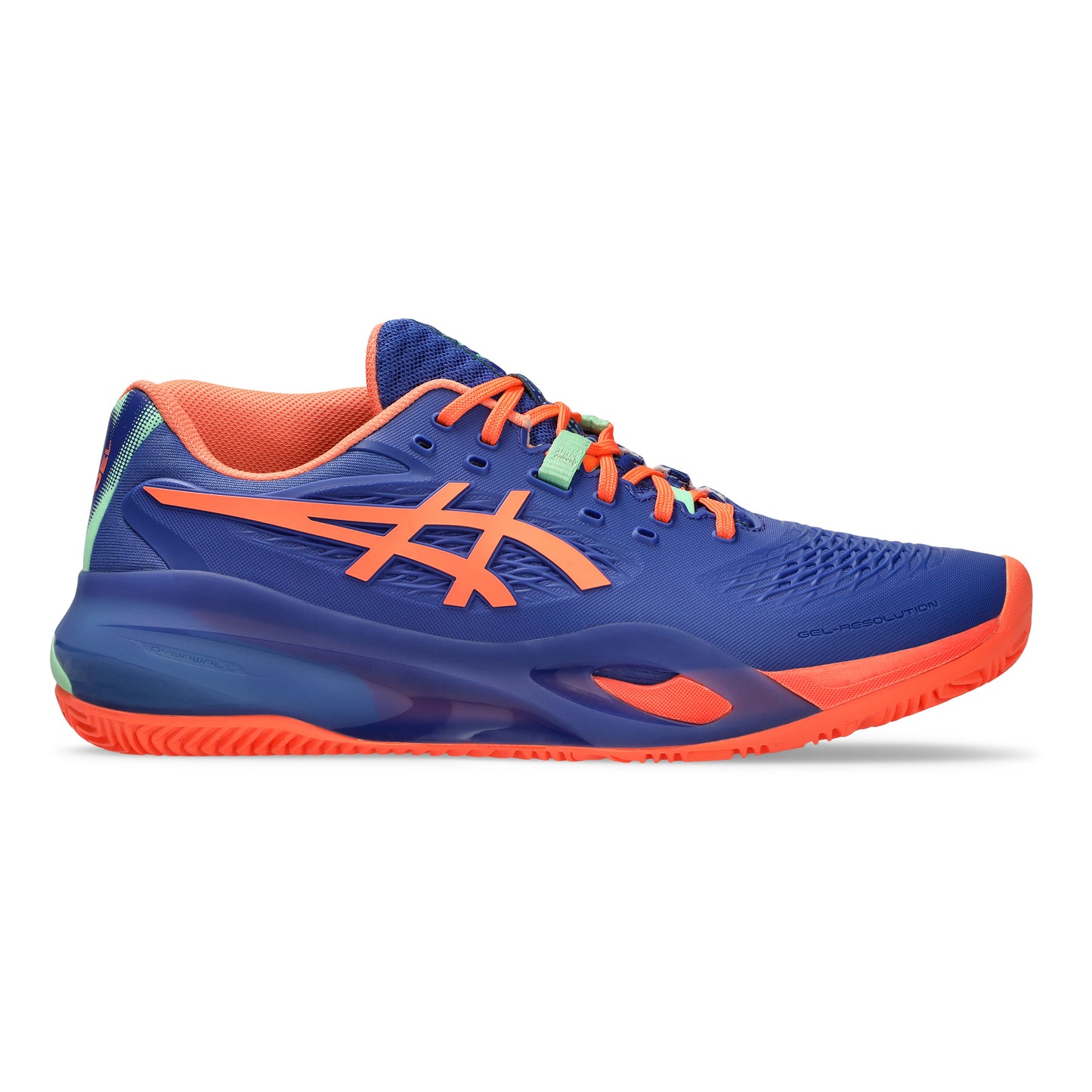 ASICS Gel-Resolution X But do padla Mężczyźni - ciemnoniebieski, koral